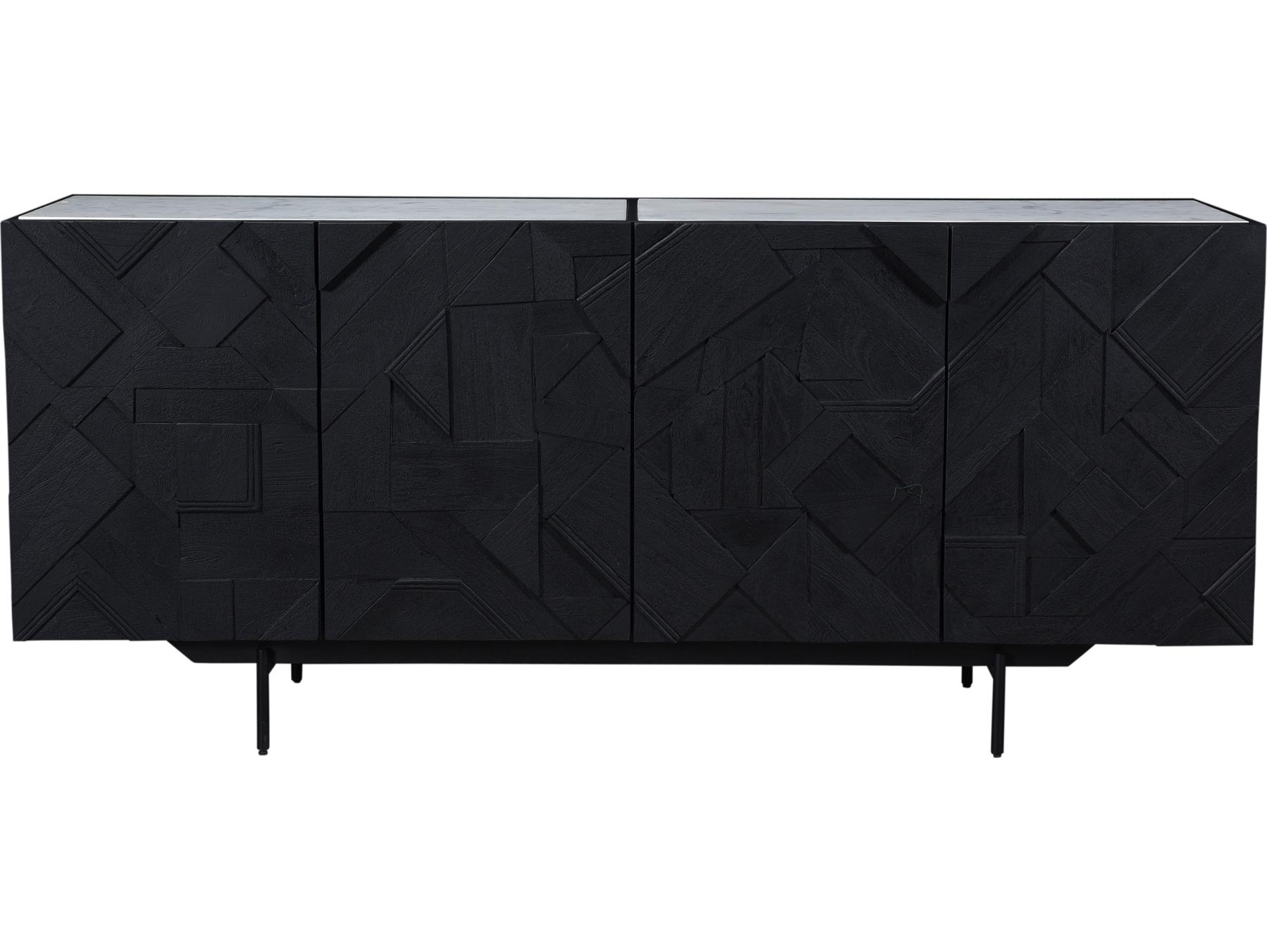 Moe's Home Kattan 72" Sideboard Black