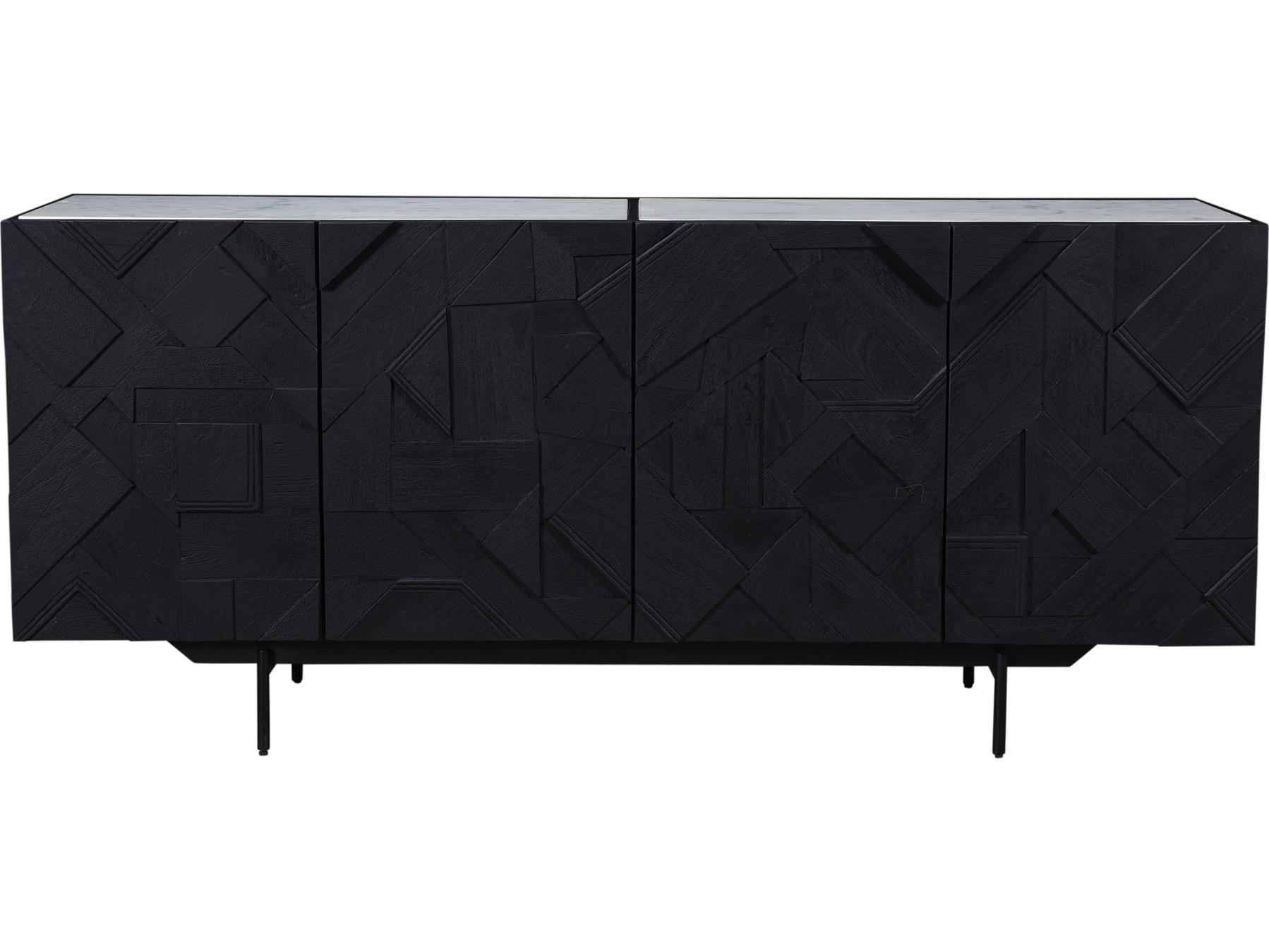 Moe's Home Kattan 72" Sideboard Black