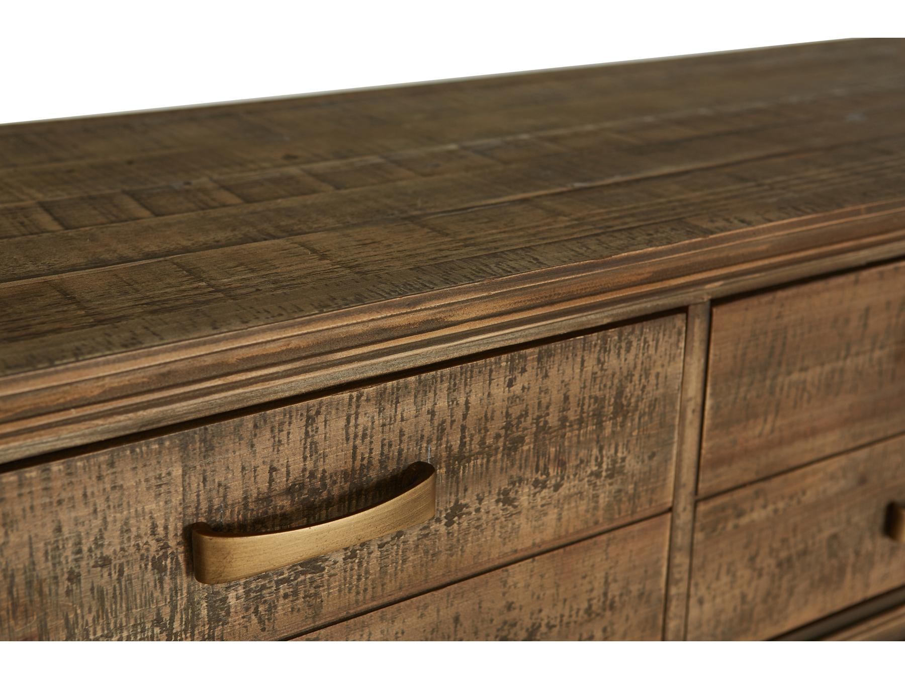 Moe's Home Aristocrat Rectangular Wood Natural Console Table