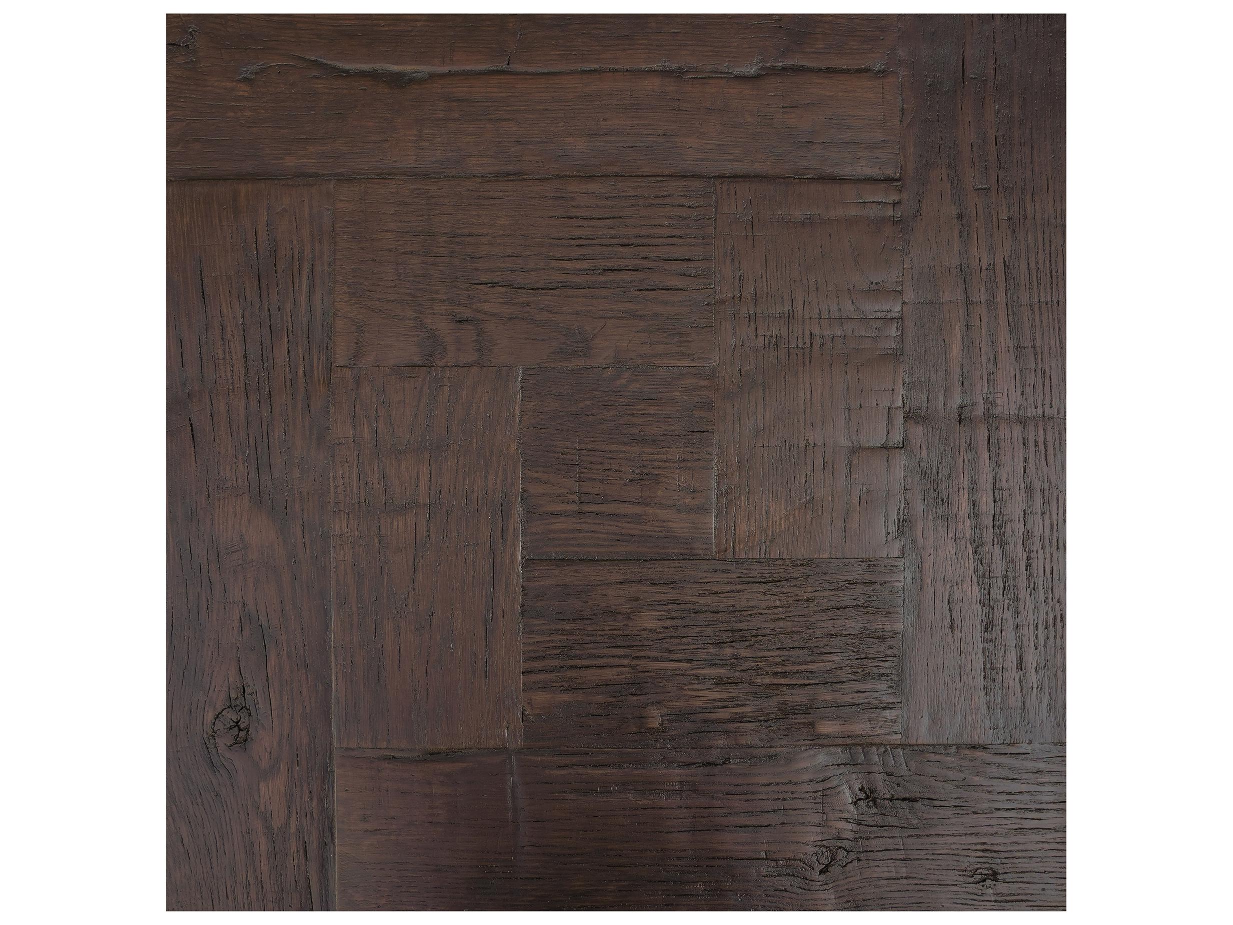 Moe's Home Evander Square Wood Rustic Brown End Table