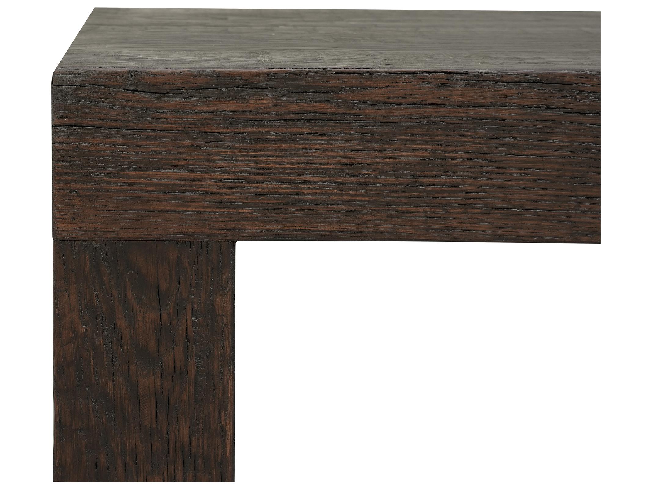Moe's Home Evander Rectangular Wood Rustic Brown Console Table