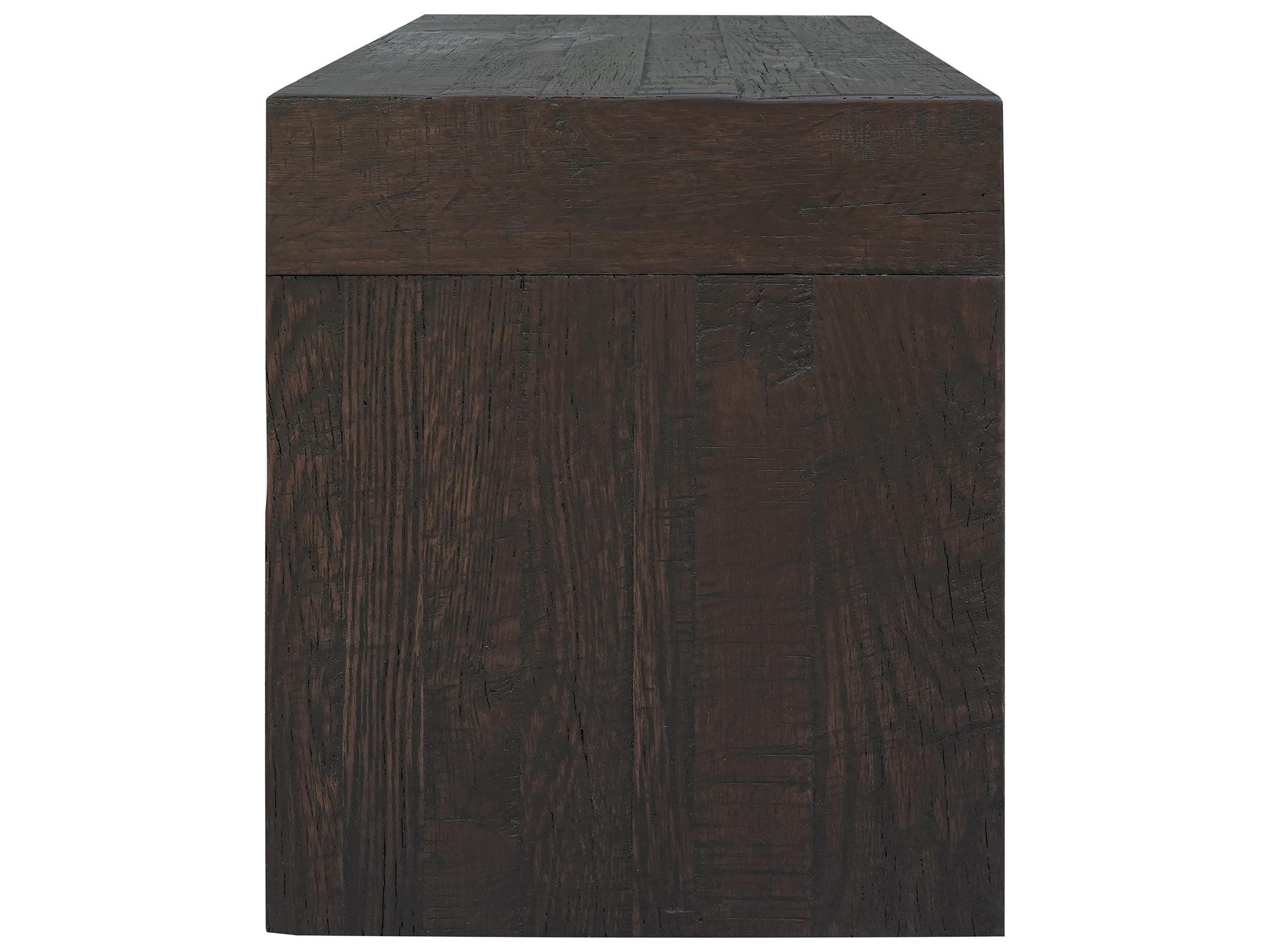 Moe's Home Evander Rustic Brown Dining Stool