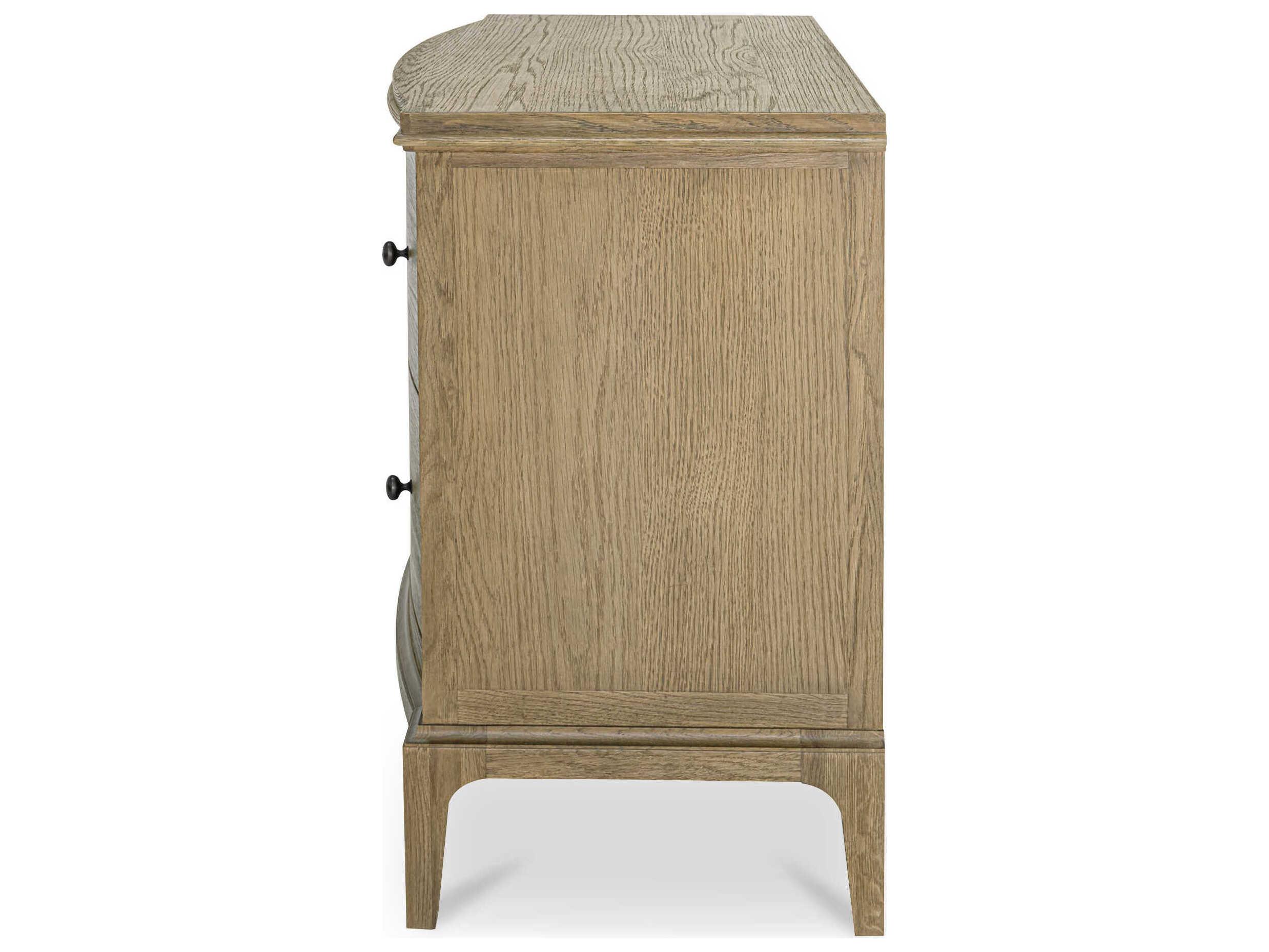 Moe's Home Sadie 2-Drawers Oak Wood Nightstand