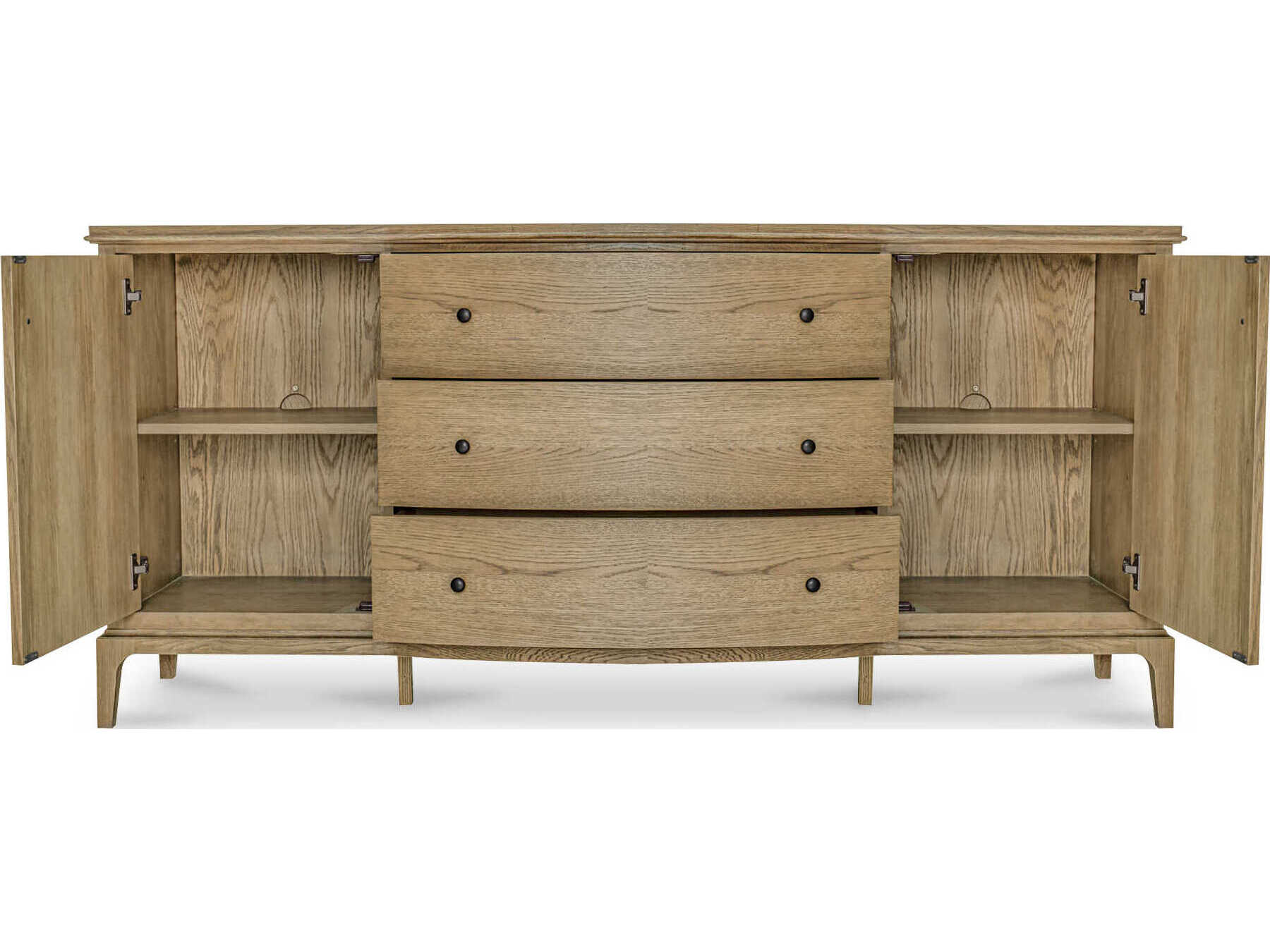 Moe's Home Sadie 78" Oak Wood Brown Sideboard
