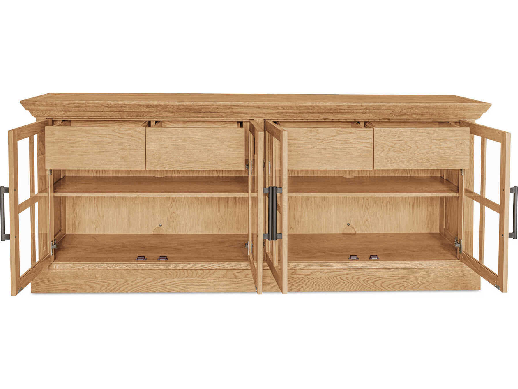 Moe's Home Raymond 78" Oak Wood Natural Sideboard