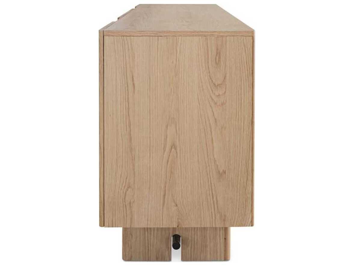 Moe's Home Madison 94" Oak Wood Natural Sideboard