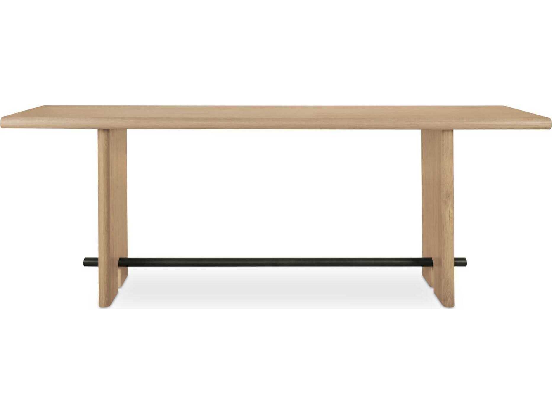 Moe's Home Madison Rectangular Wood Natural Oak Console Table