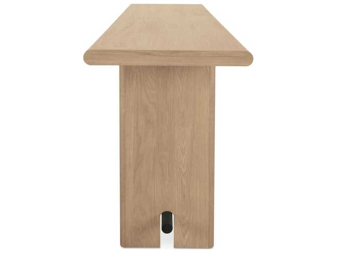 Moe's Home Madison Rectangular Wood Natural Oak Console Table