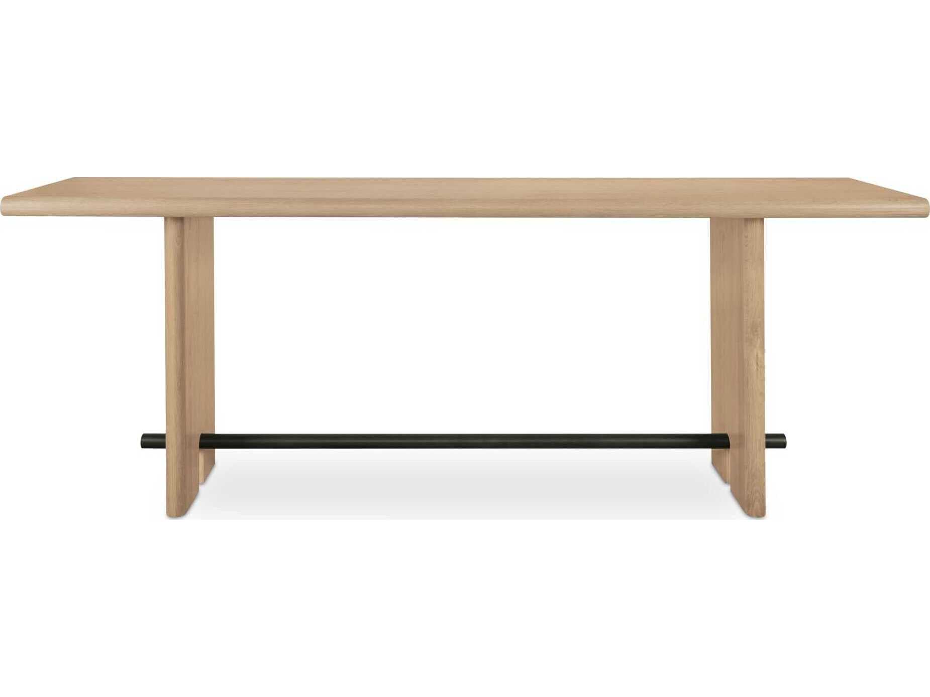 Moe's Home Madison Rectangular Wood Natural Oak Console Table