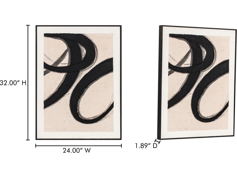 Moe's Home Poet Canvas Wall Art