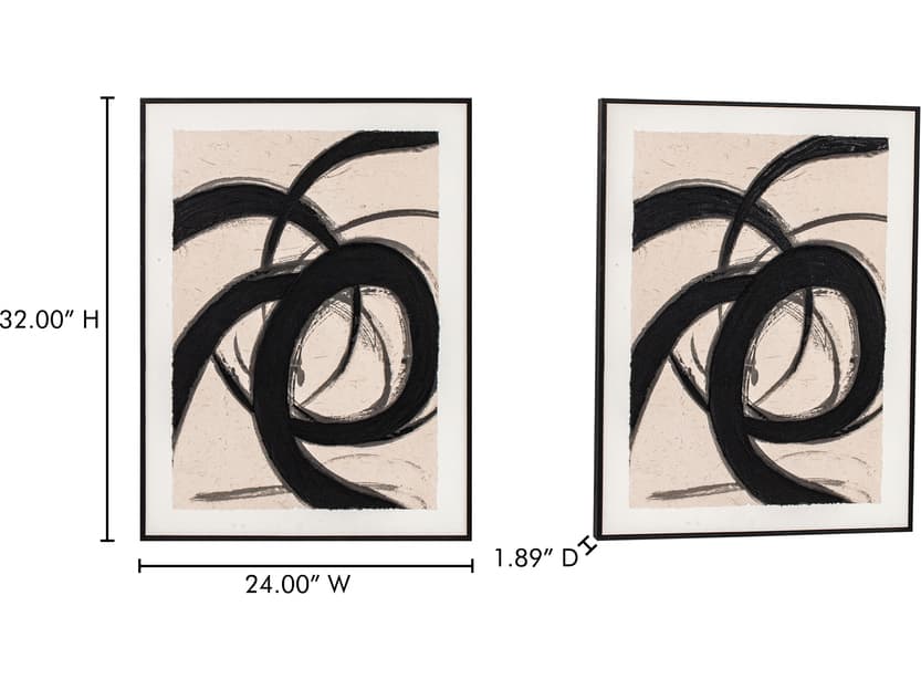 Moe's Home Poet Canvas Wall Art