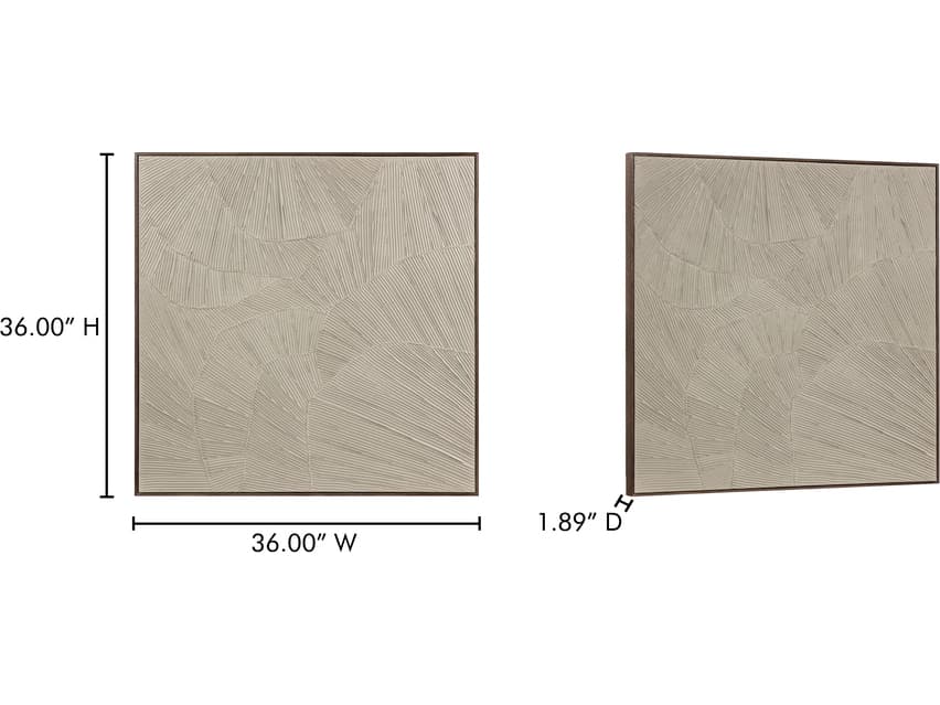 Moe's Home Flutter Canvas Wall Art