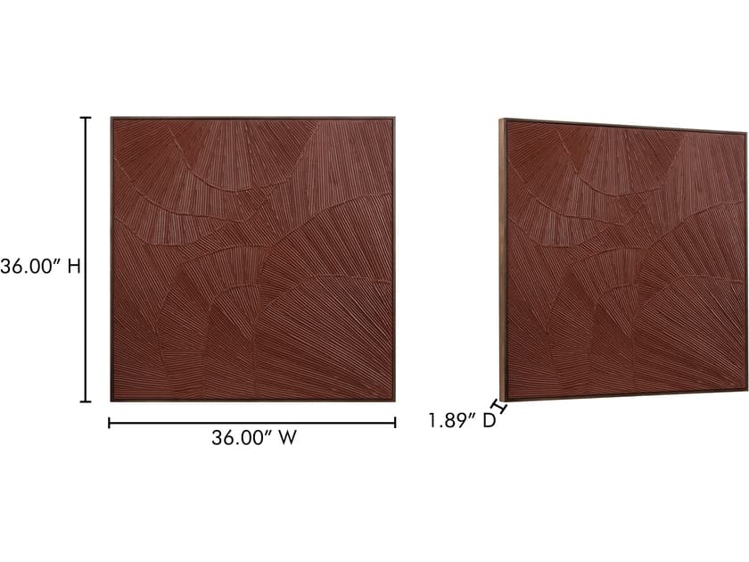 Moe's Home Flutter Canvas Wall Art