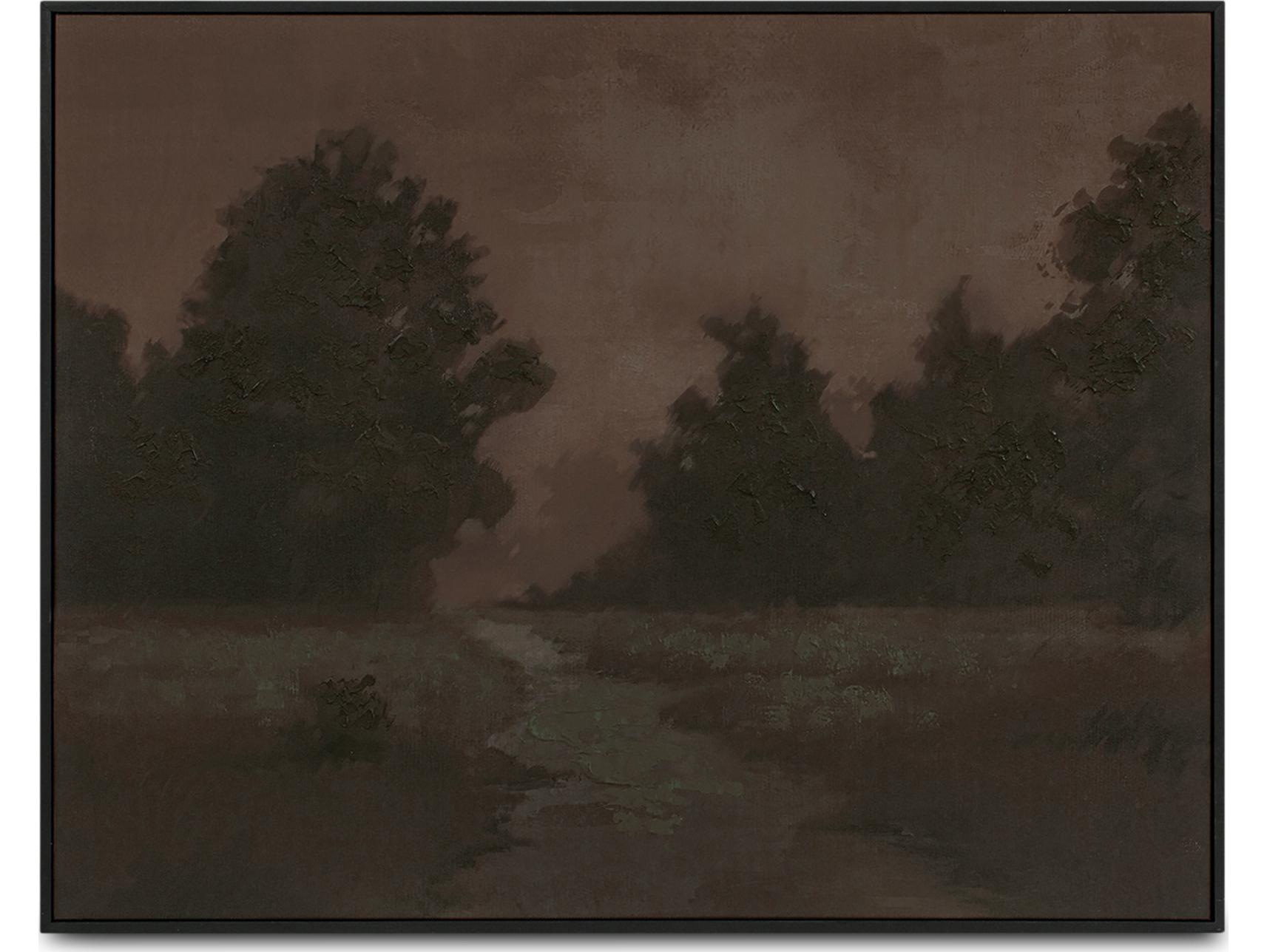 Moe's Home Alder Framed Painting