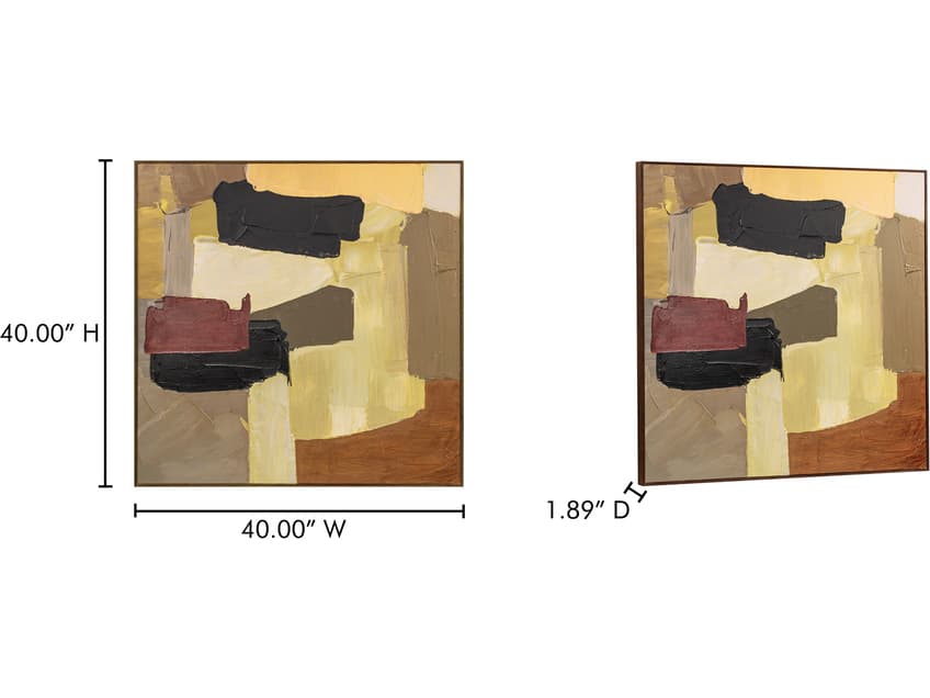 Moe's Home Studio Canvas Wall Art