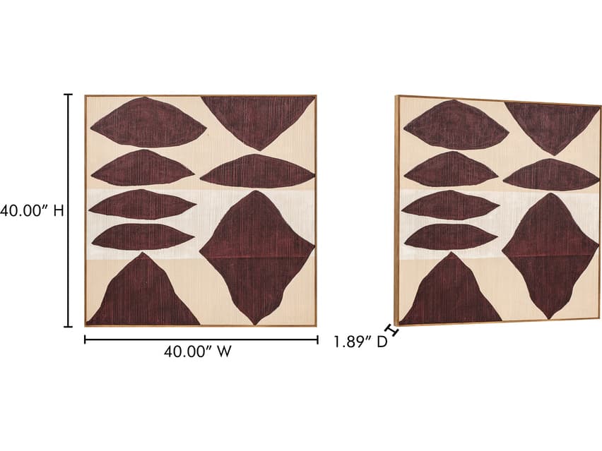 Moe's Home Amada Canvas Wall Art