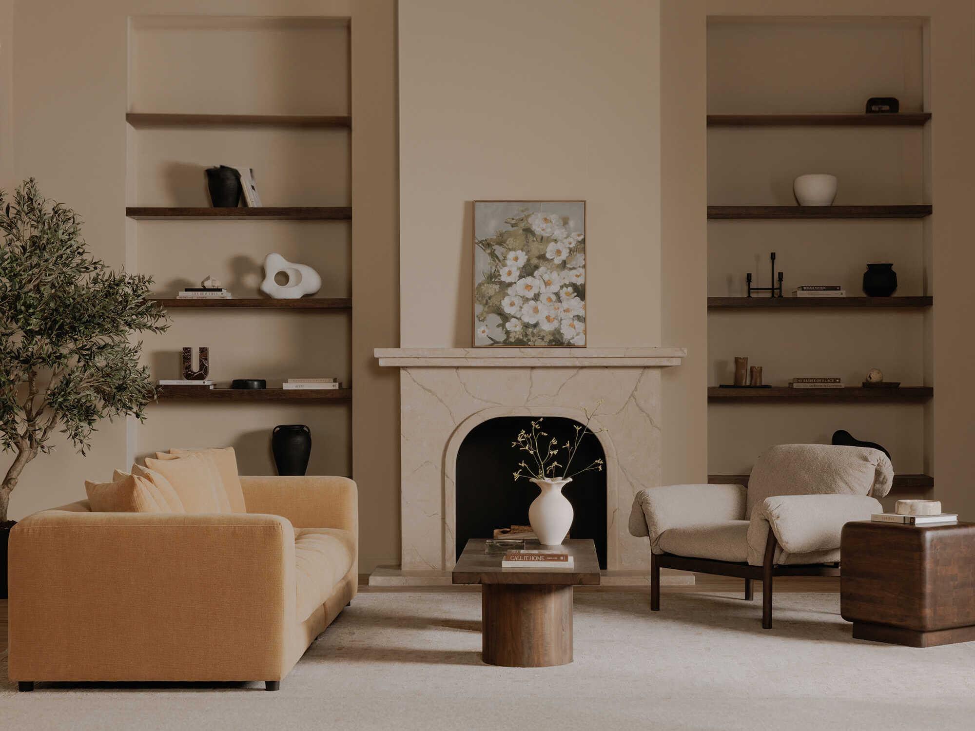 Moe's Home Wildflowers Framed Painting