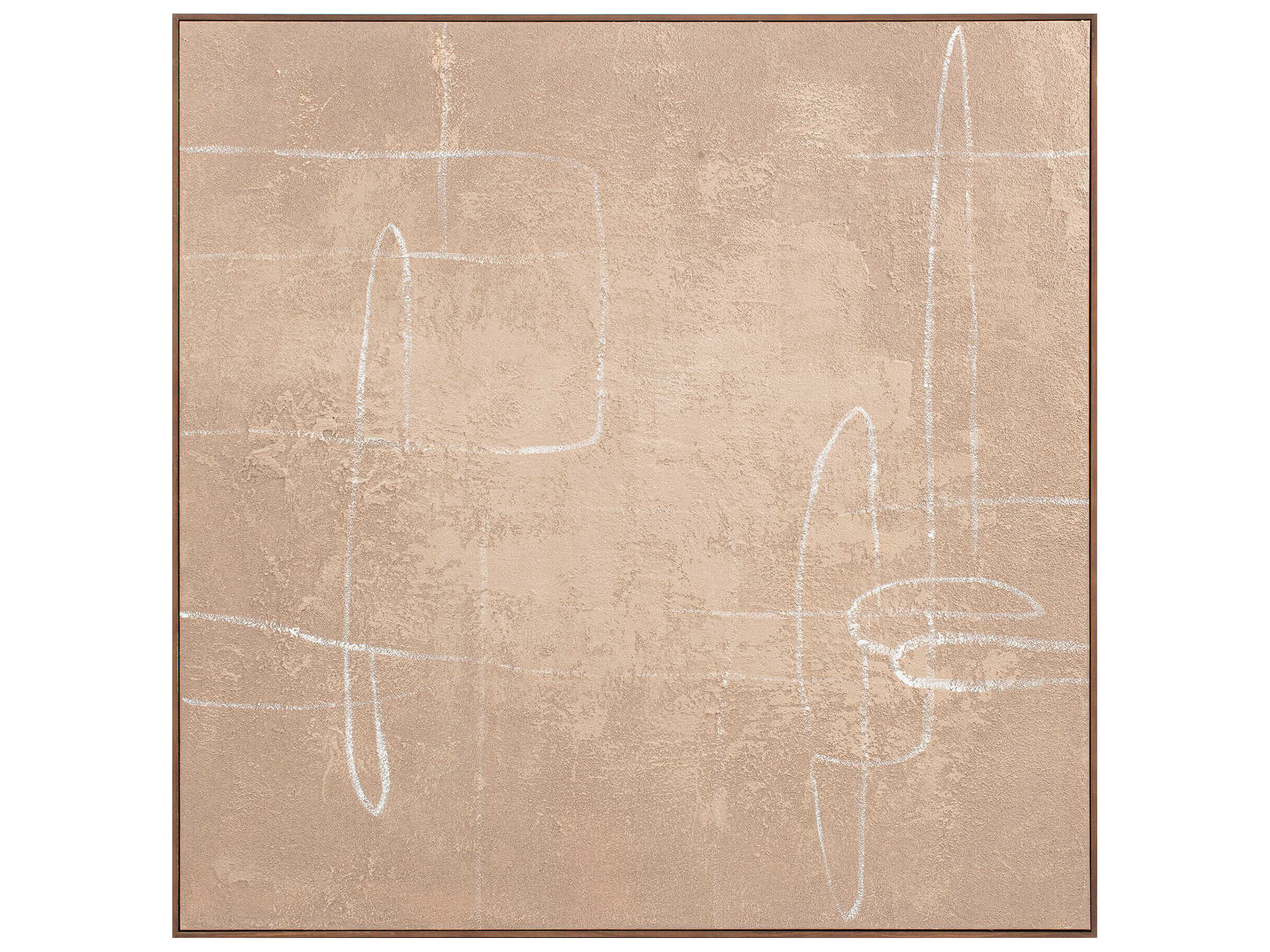 Moe's Home Notion Brown Framed Painting