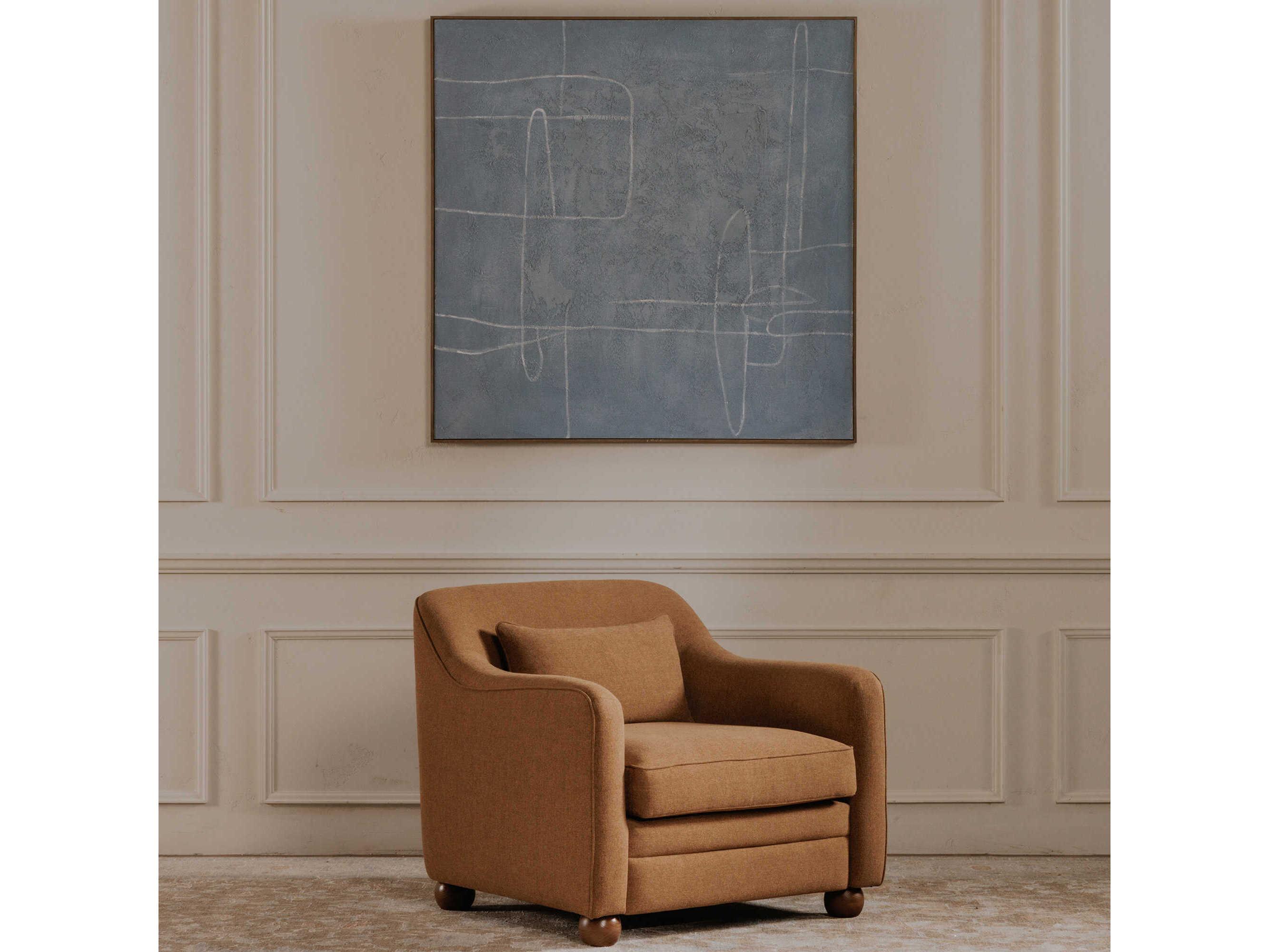 Moe's Home Notion Blue Framed Painting