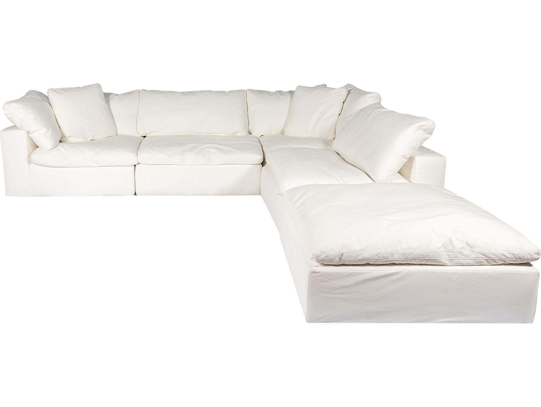 Moe's Home Clay Upholstered Sectional Sofa