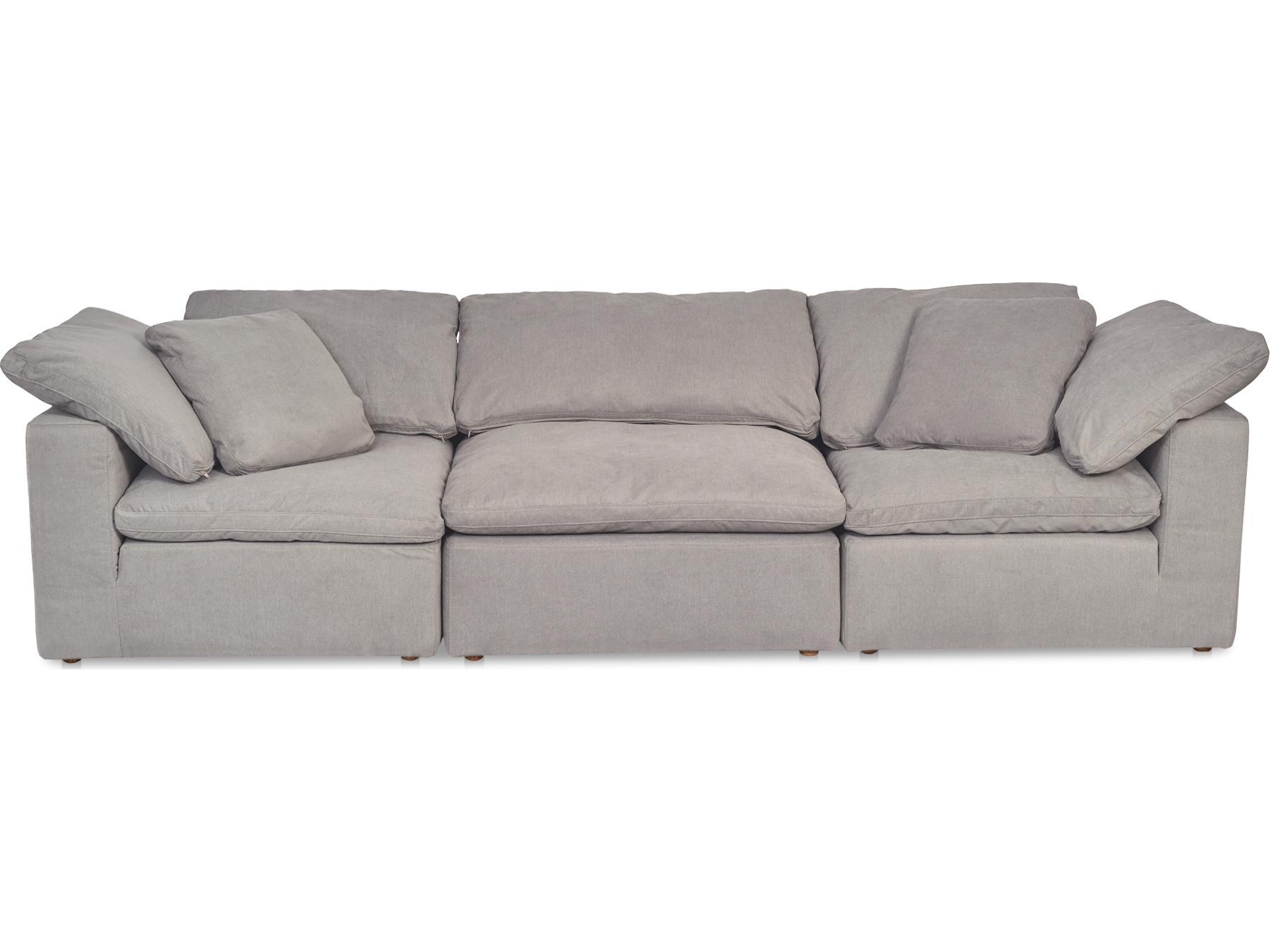 Moe's Home Clay Modular Sofa Light Grey