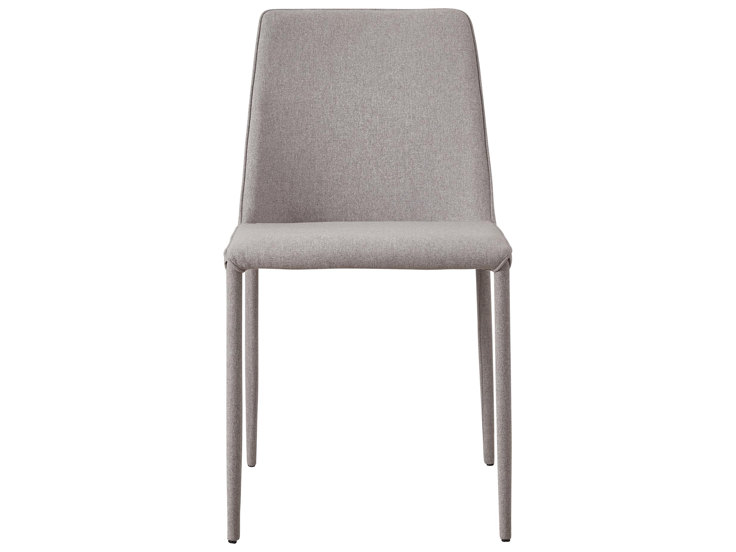 Moe's Home Gray Upholstered Side Dining Chair - Set of Two