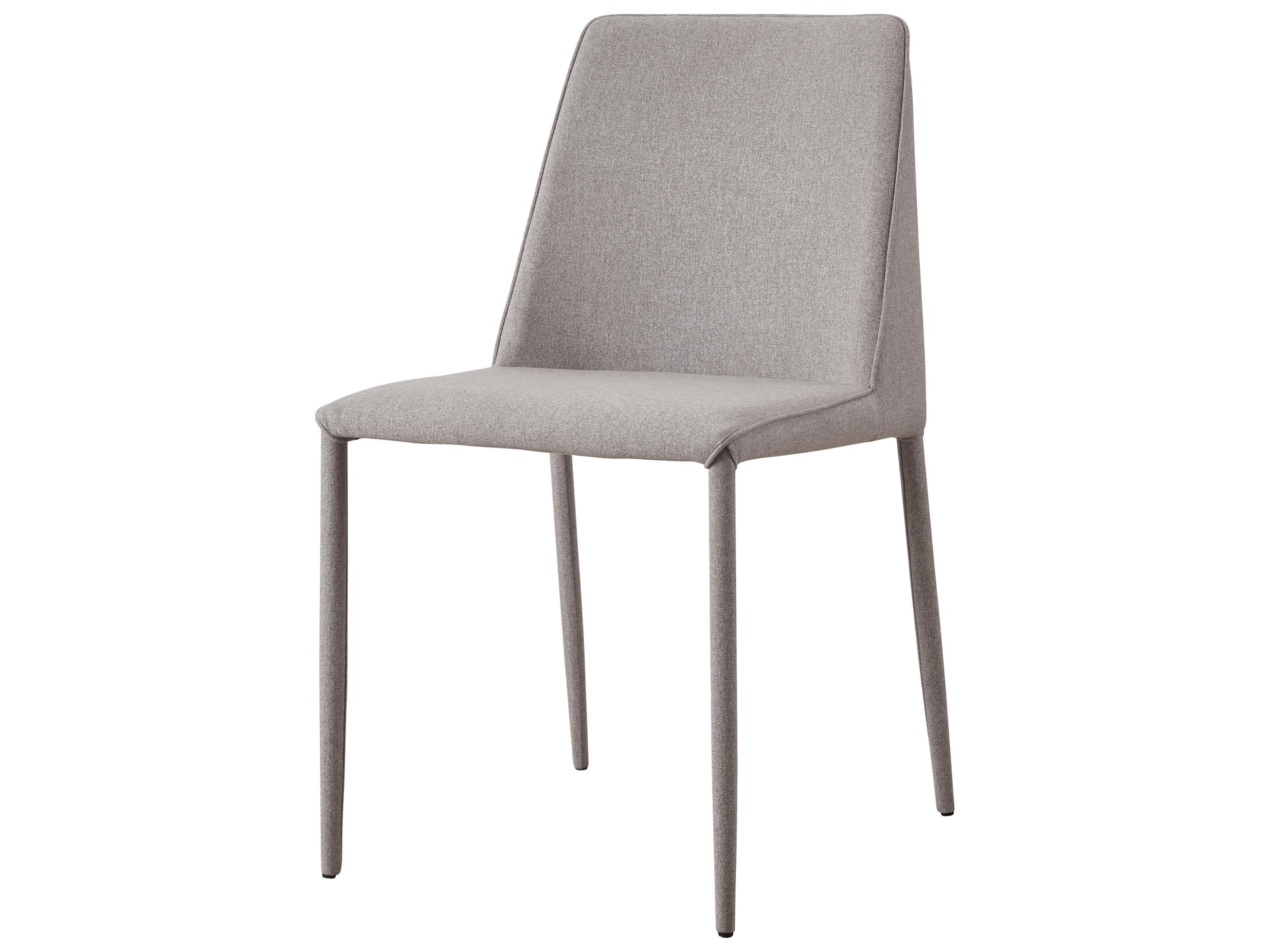 Moe's Home Gray Upholstered Side Dining Chair - Set of Two