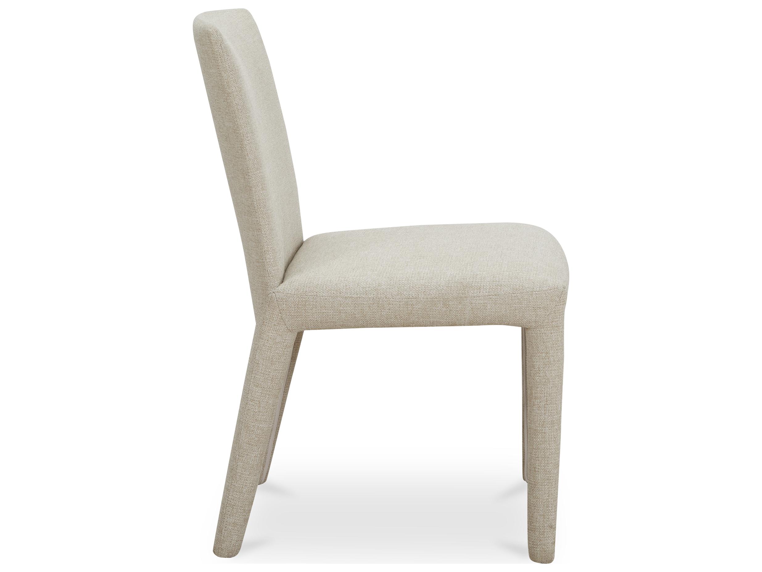 Moe's Home Monte Dining Chair Beige Set of 2 - Set of Two