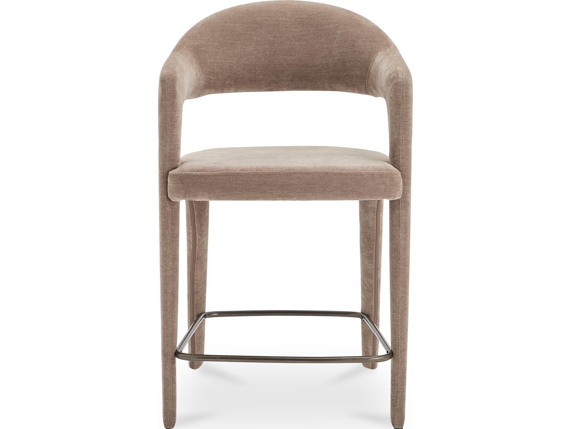Moe's Home Martens Camel Upholstered Counter Stool