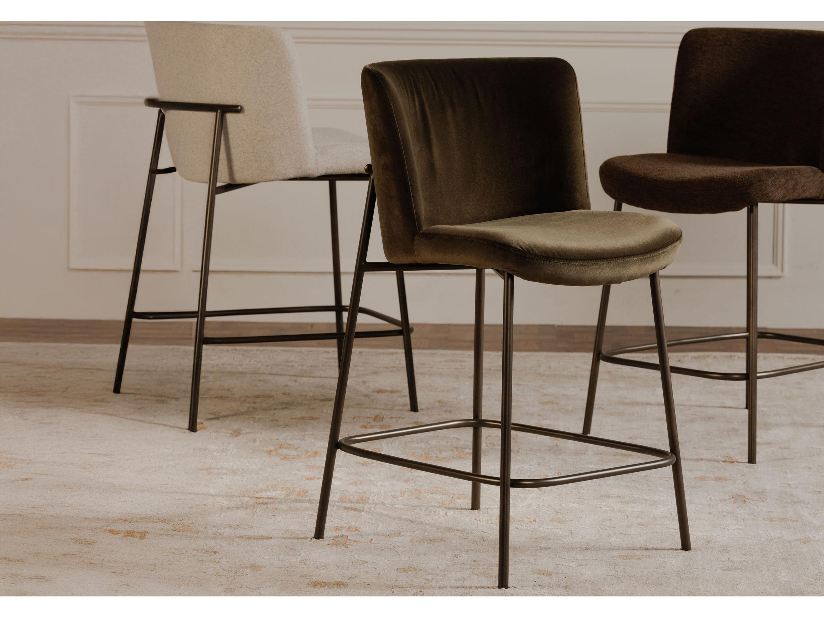 Moe's Home Early Dark Brown Counter Stool