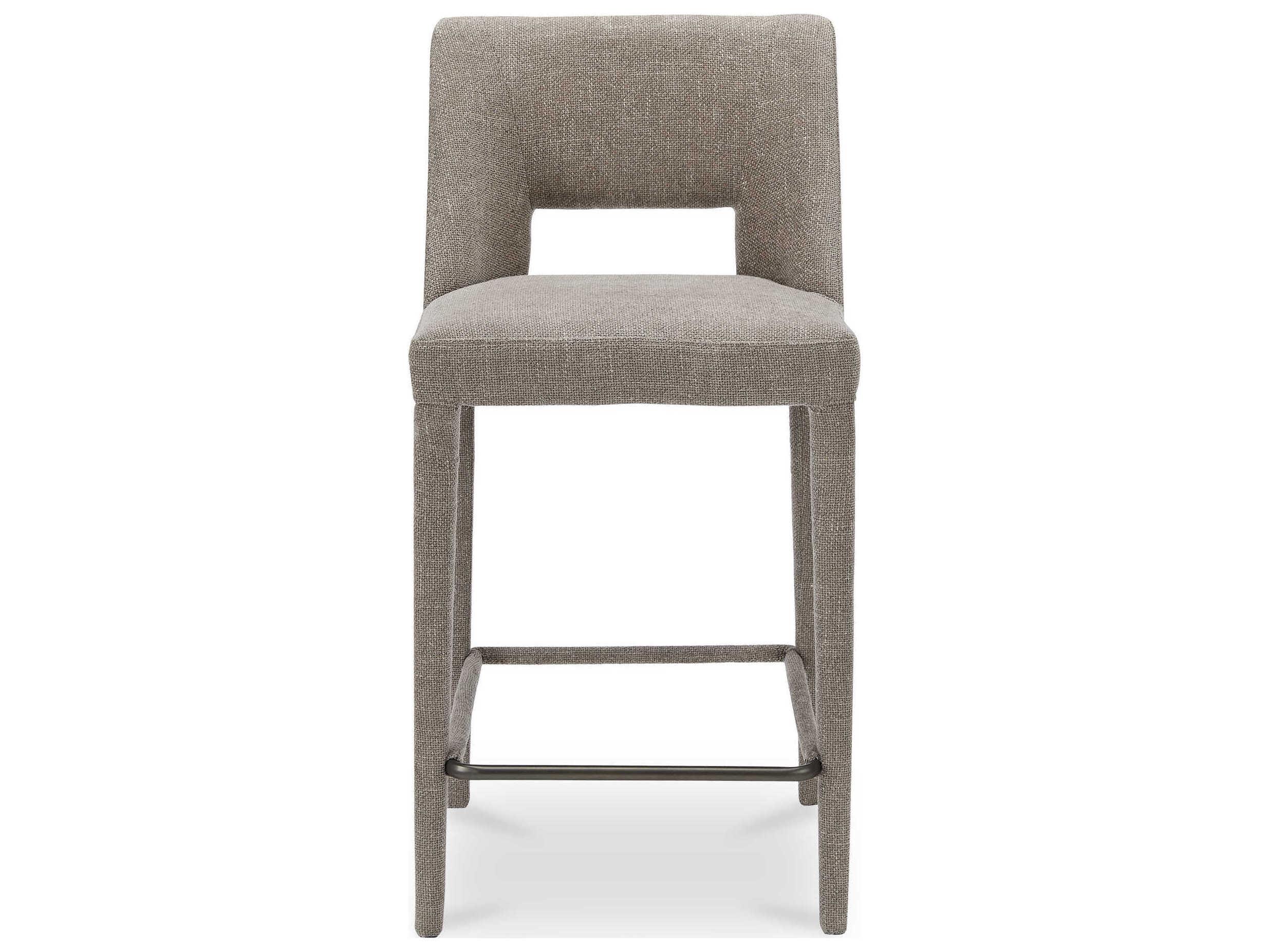 Moe's Home Joyce Mocha Upholstered Plywood Counter Stool