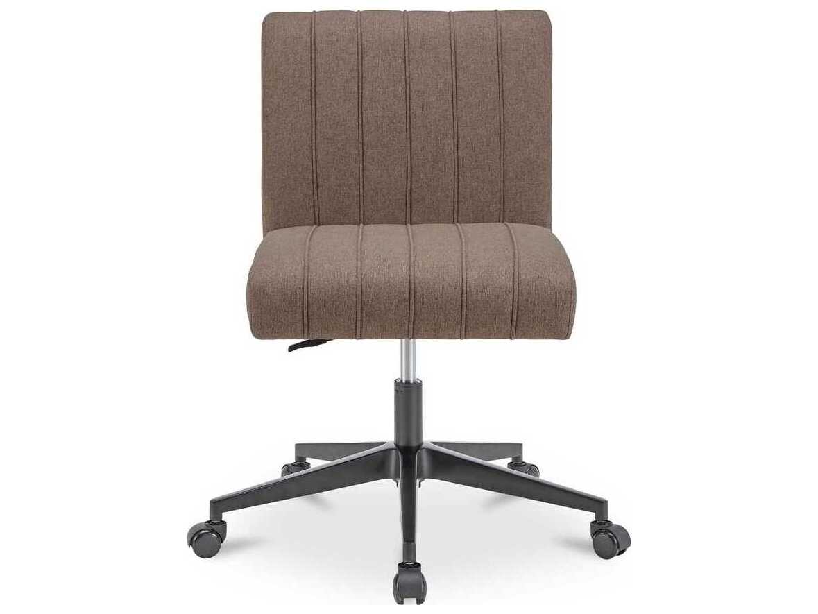 Moe's Home Sally Upholstered Adjustable Swivel Computer Office Chair