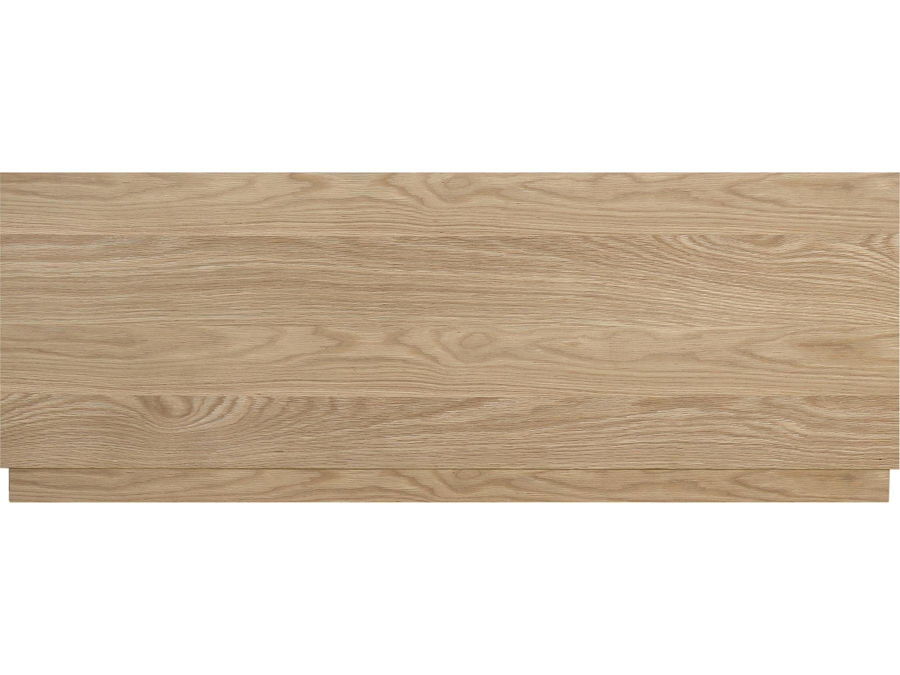 Moe's Home Round Off King Bed Light Oak Brown