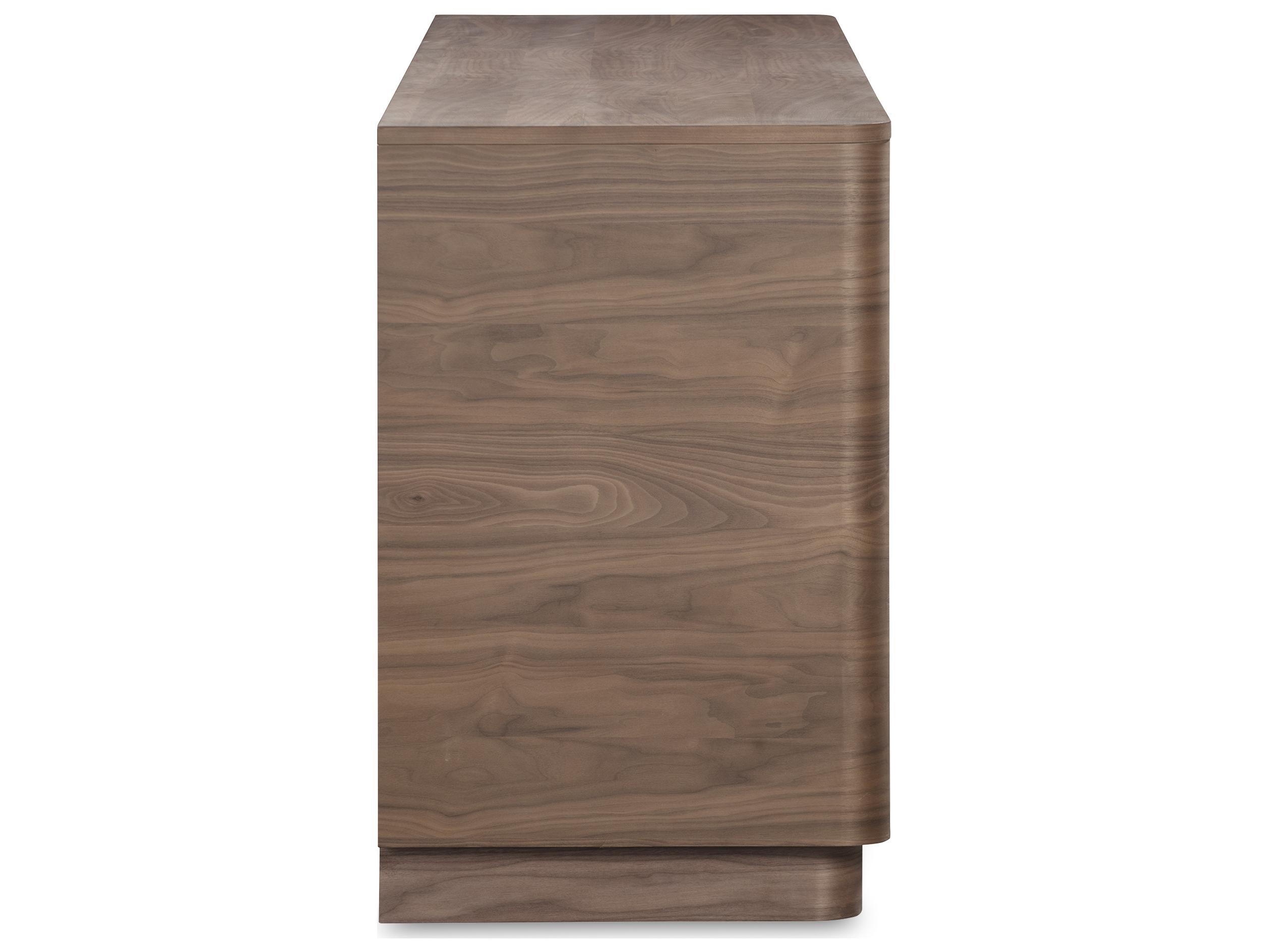 Moe's Home Round Off 72" Rubberwood Brown Sideboard
