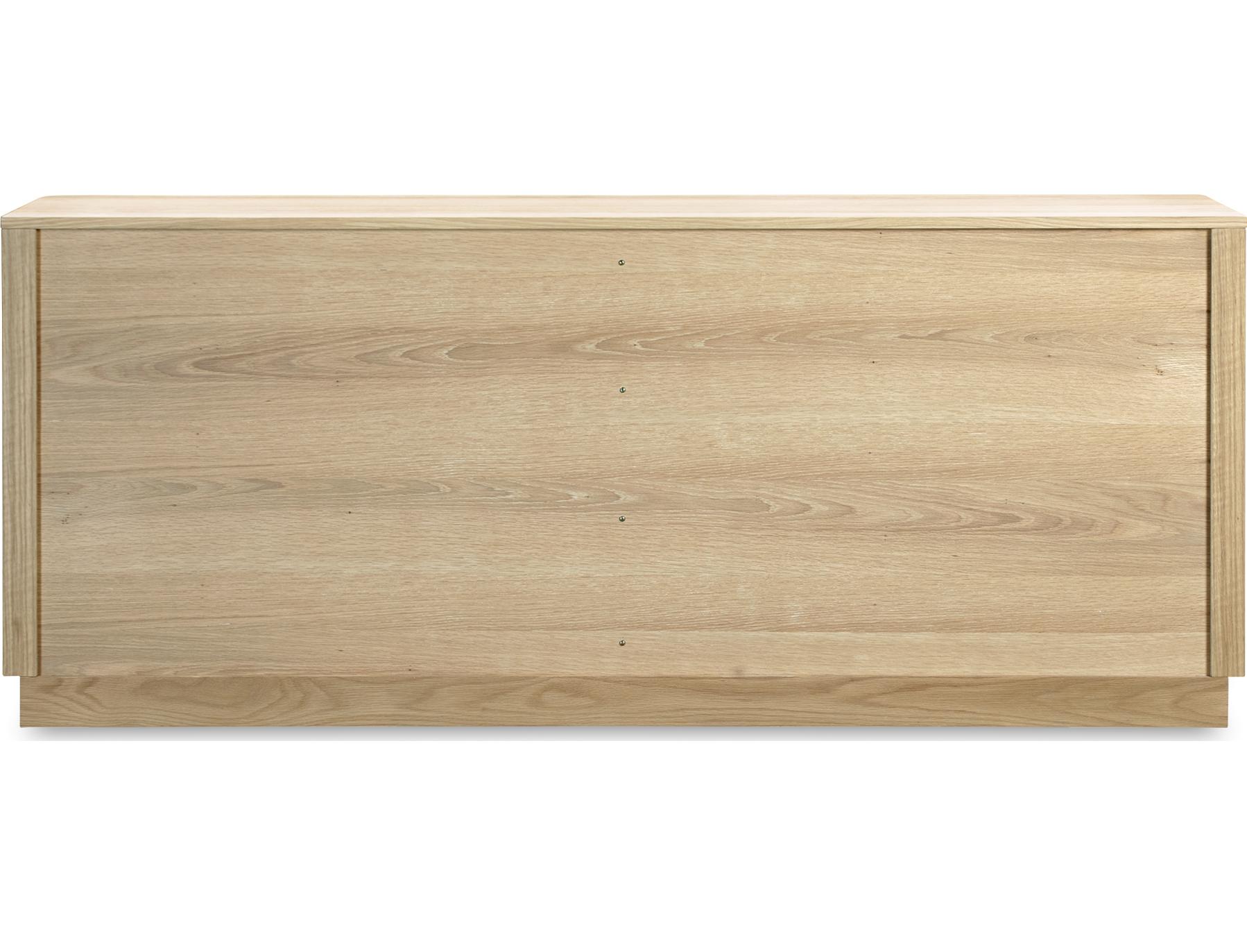 Moe's Home Round Off 72" Oak Wood Natural Sideboard