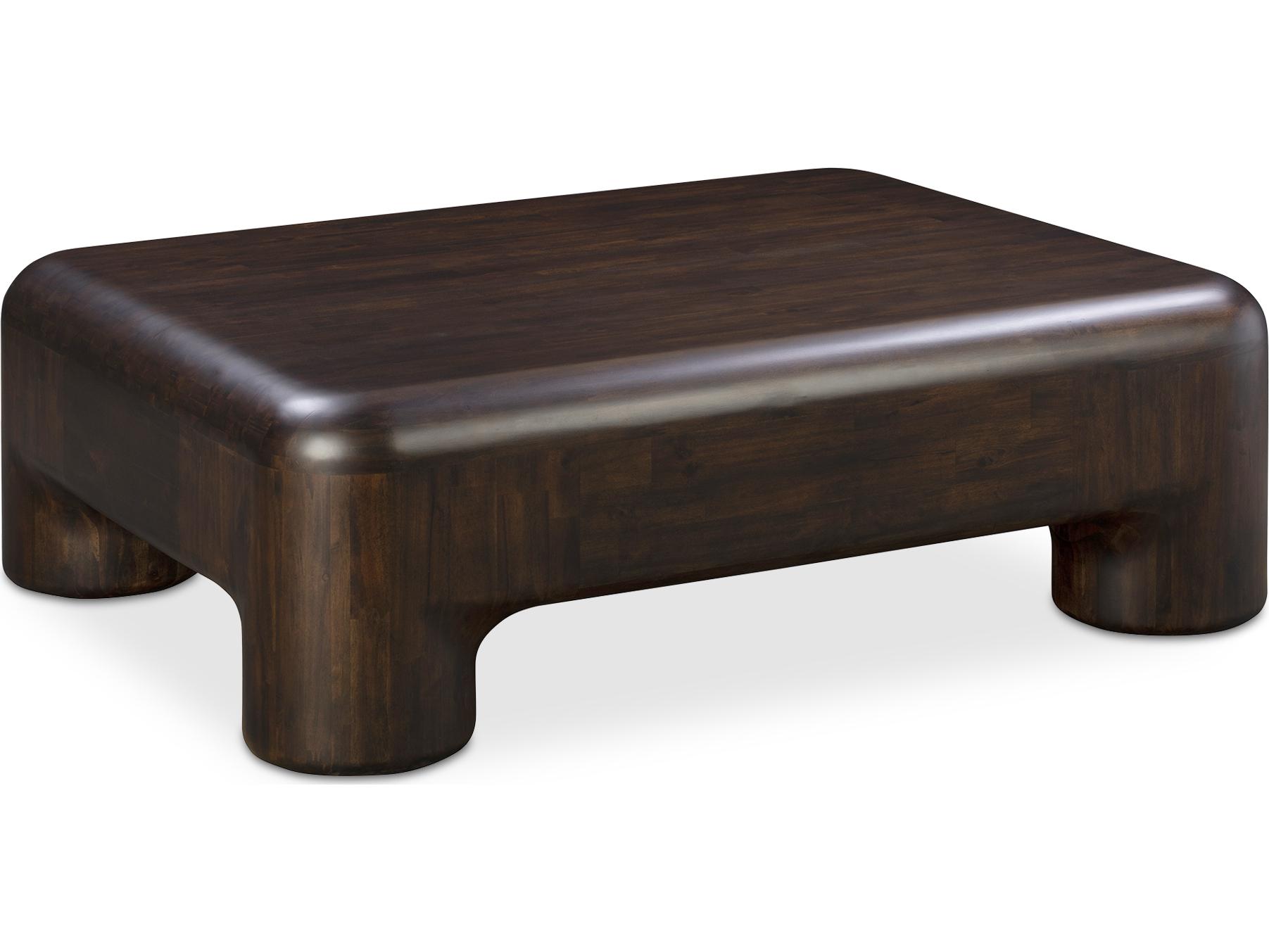 Moe's Home Rowan Rectangular Wood Brown Coffee Table