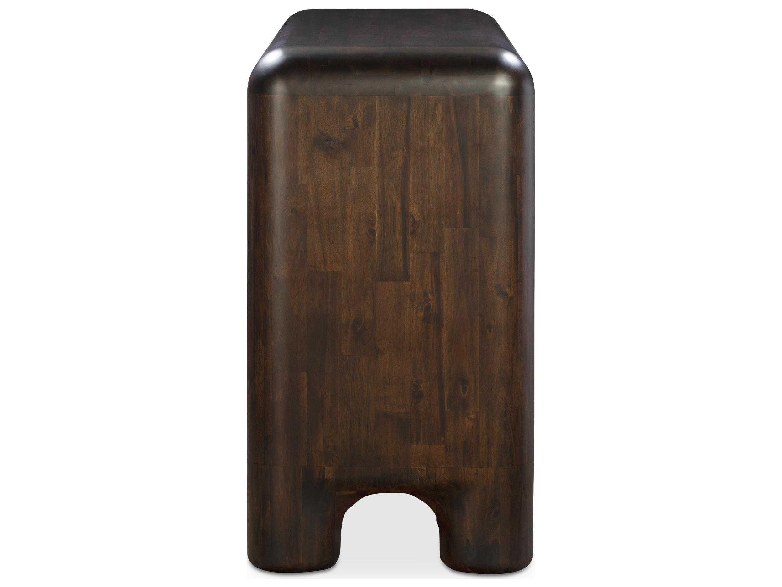 Moe's Home Rowan 6-Drawers Acacia Wood Double Dresser