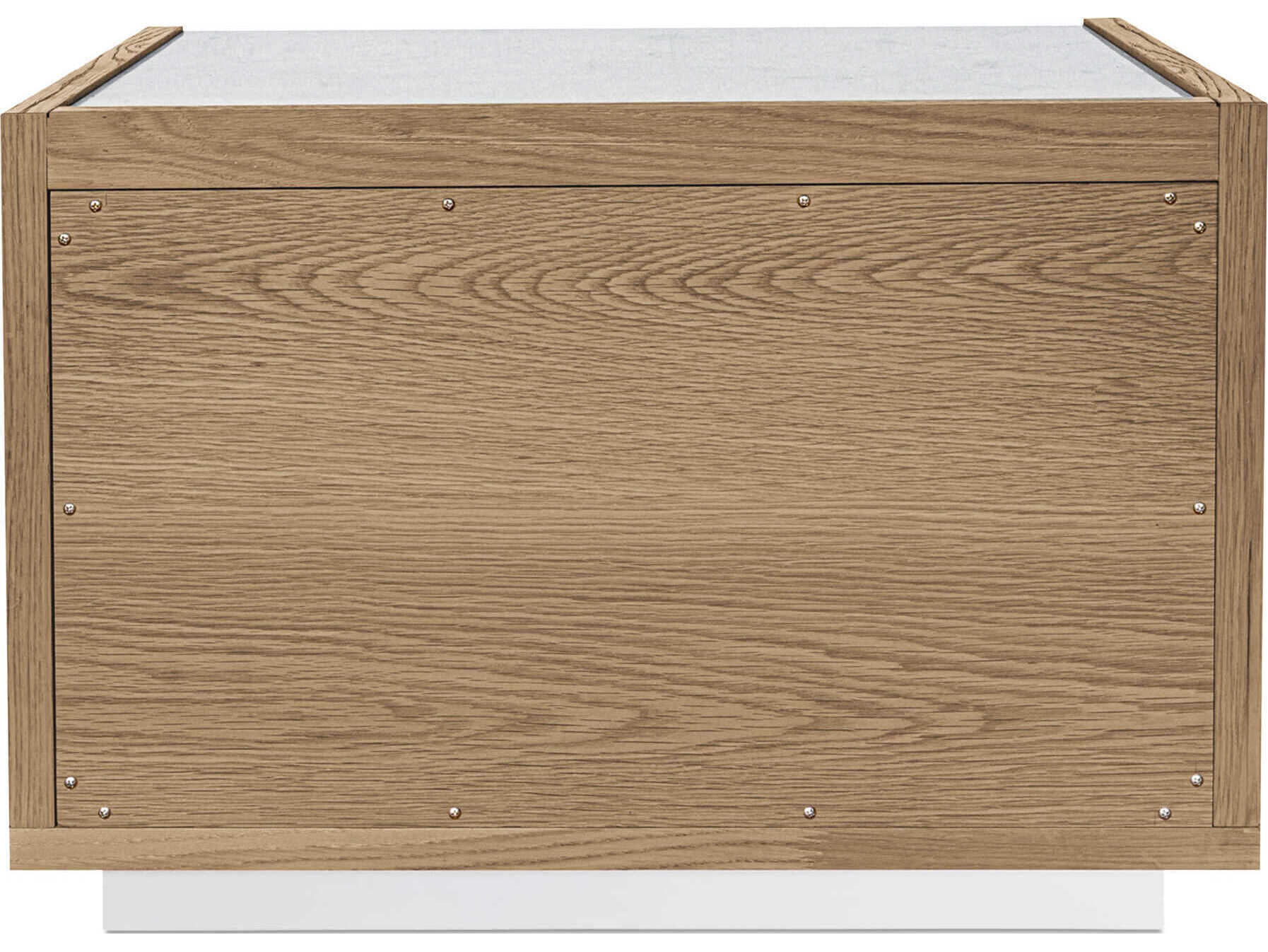 Moe's Home Ashcroft 2-Drawers Oak Wood Nightstand