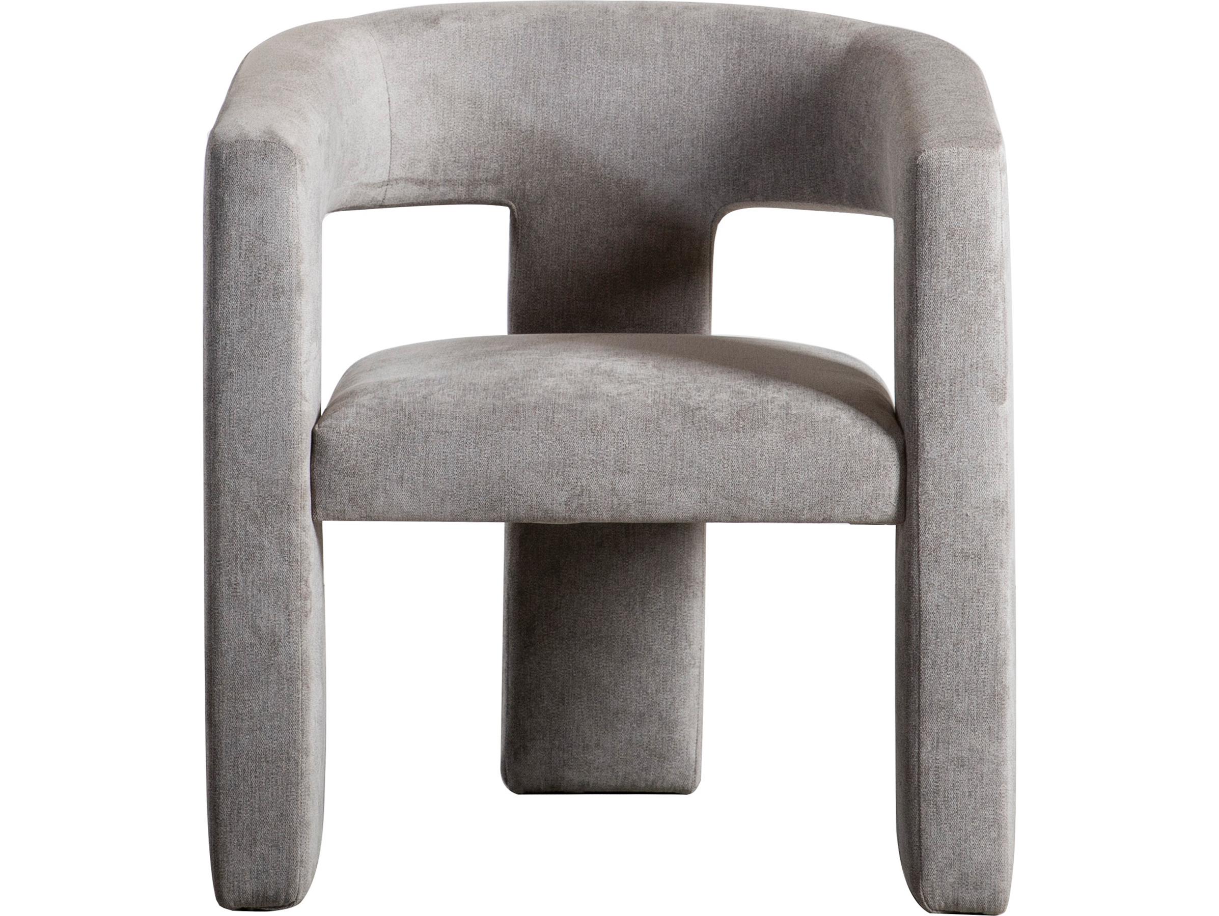 Moe's Home Gray Fabric Accent Chair
