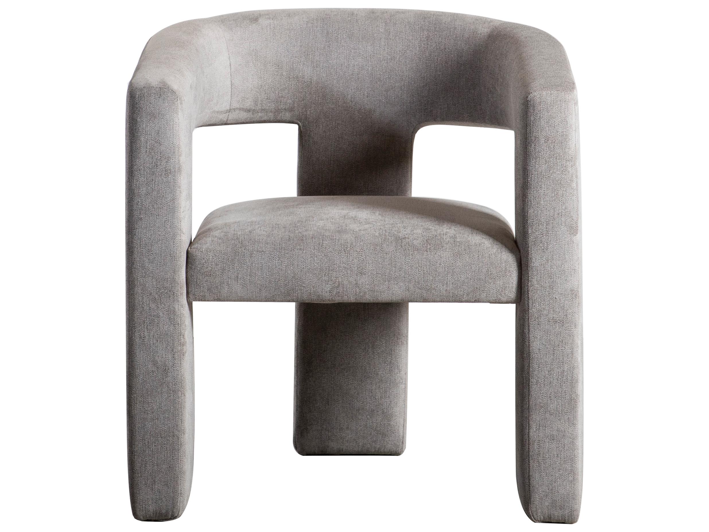 Moe's Home Gray Fabric Accent Chair