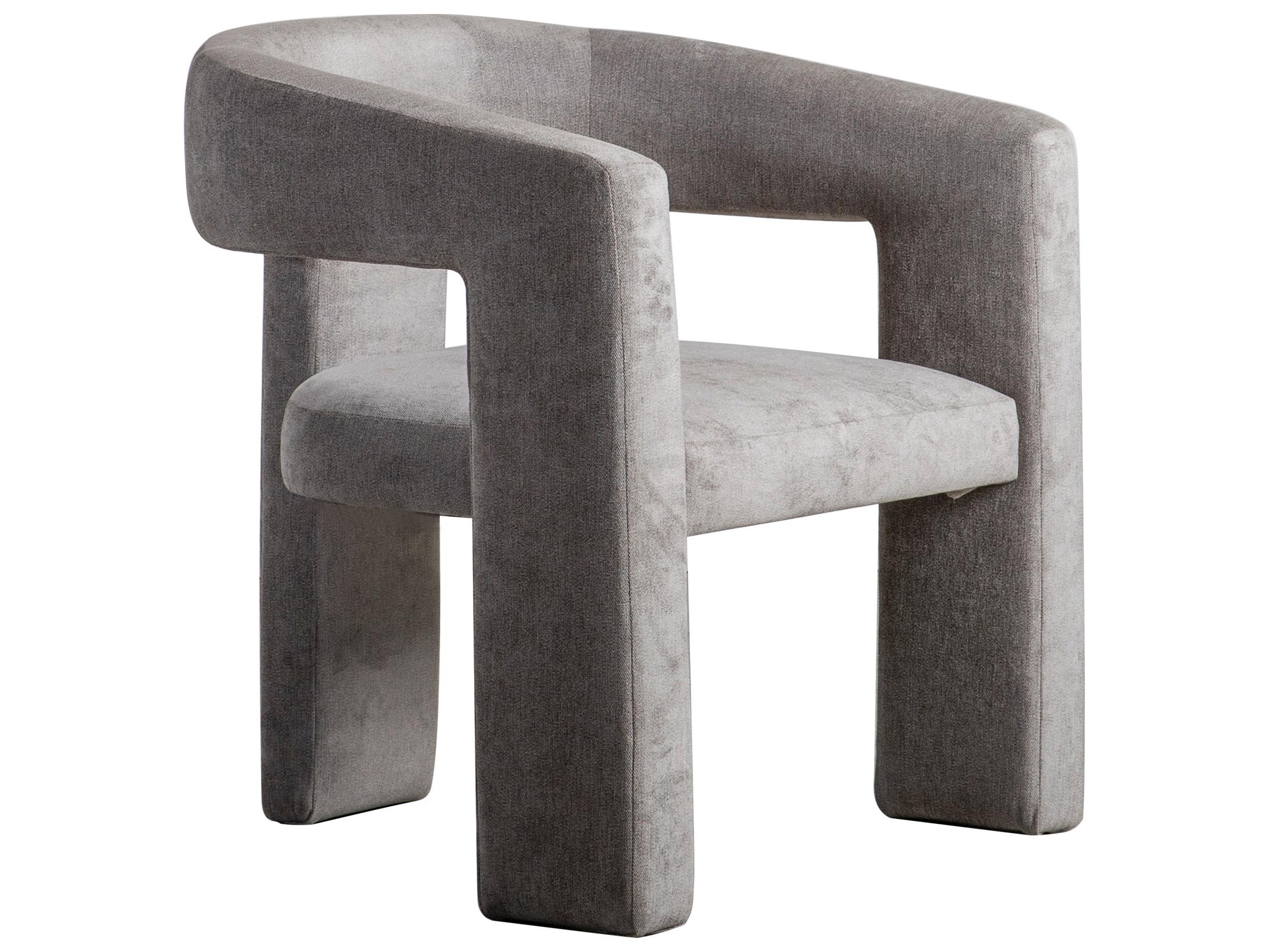 Moe's Home Gray Fabric Accent Chair