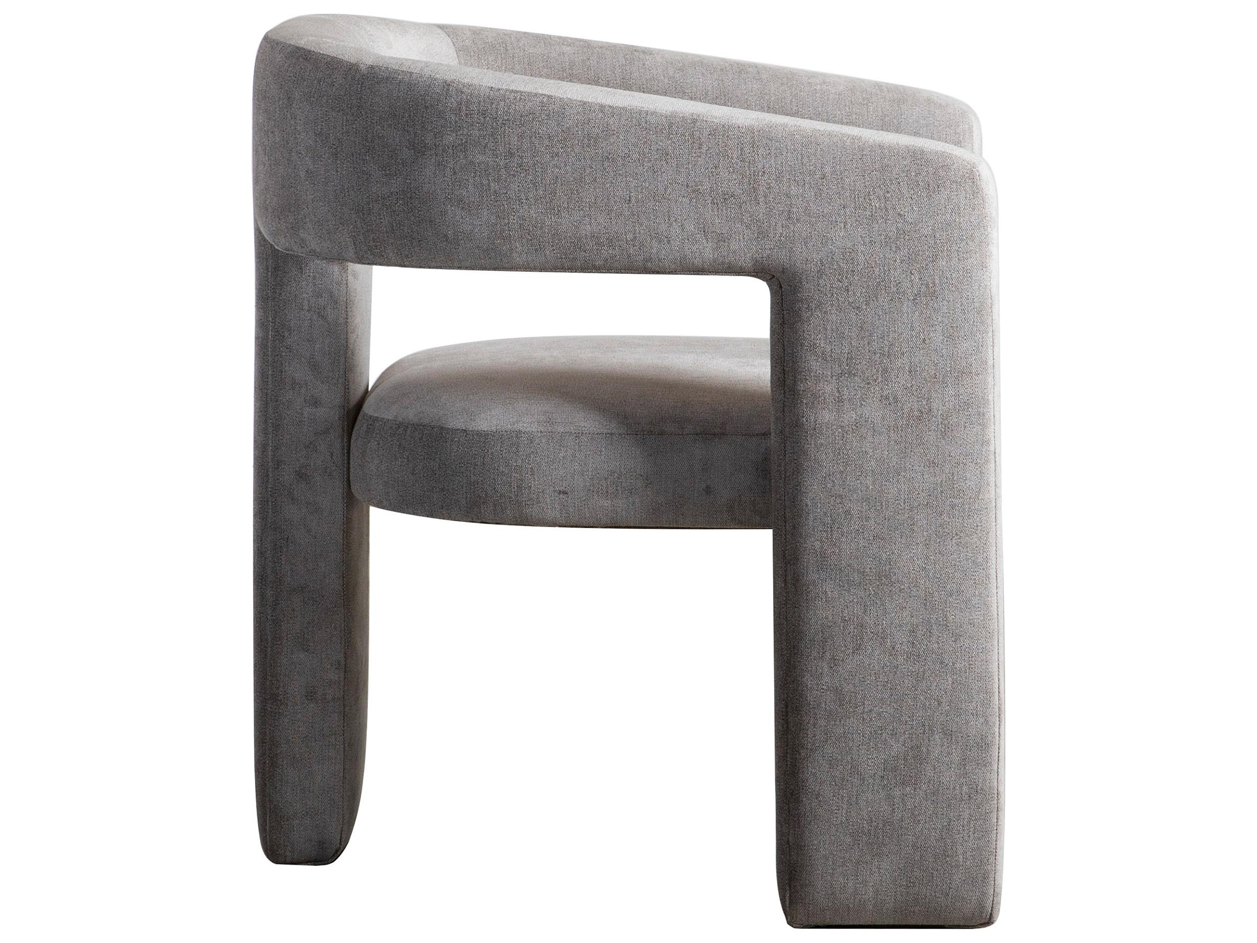Moe's Home Gray Fabric Accent Chair