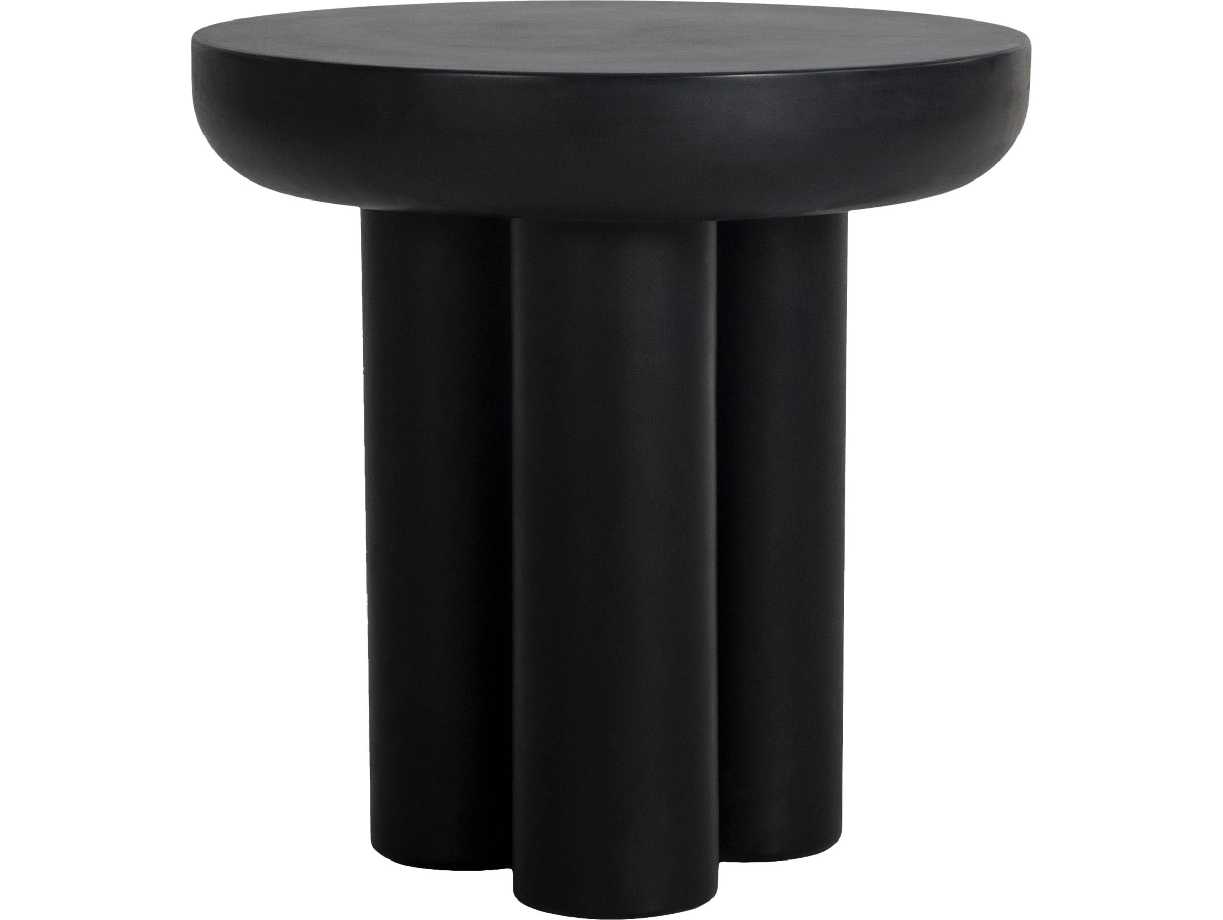 Moe's Home Rocca Side Table Black