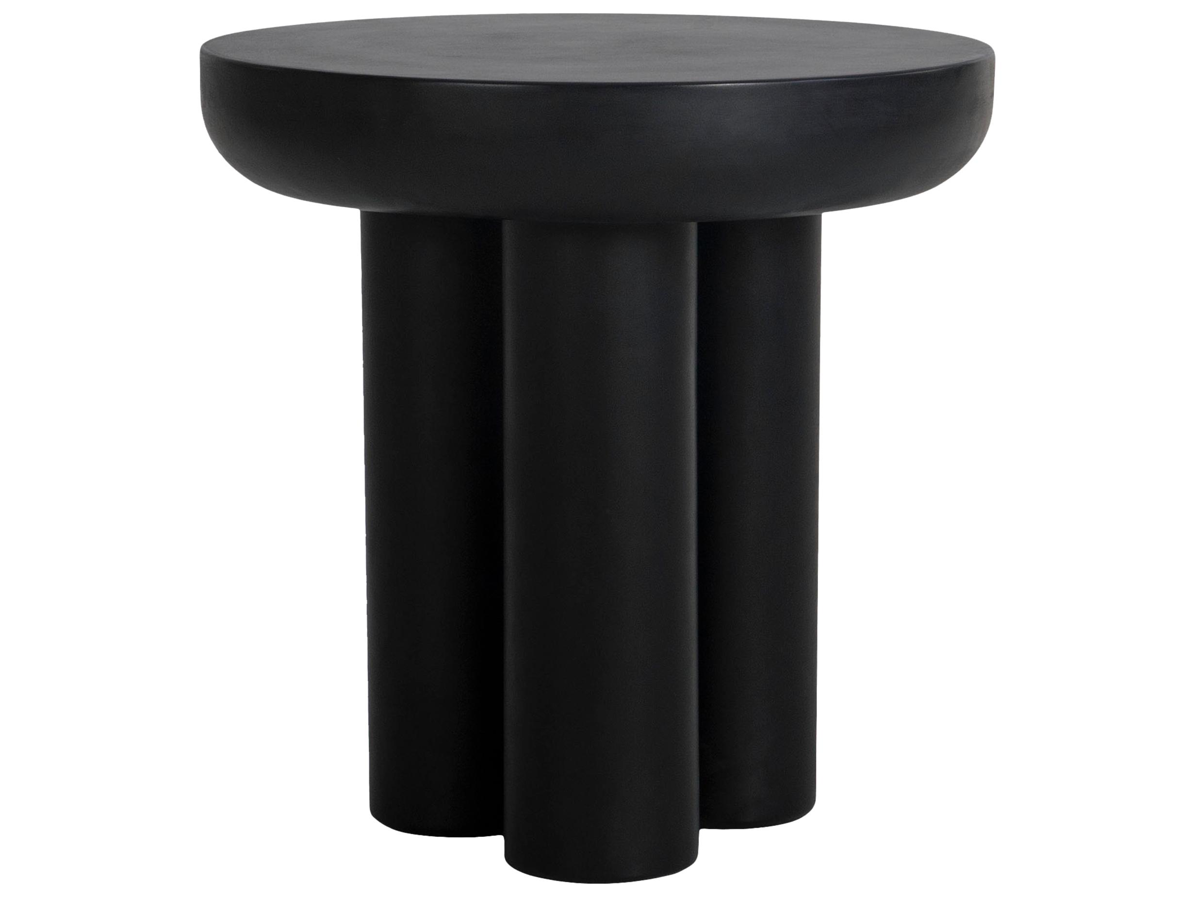 Moe's Home Rocca Side Table Black