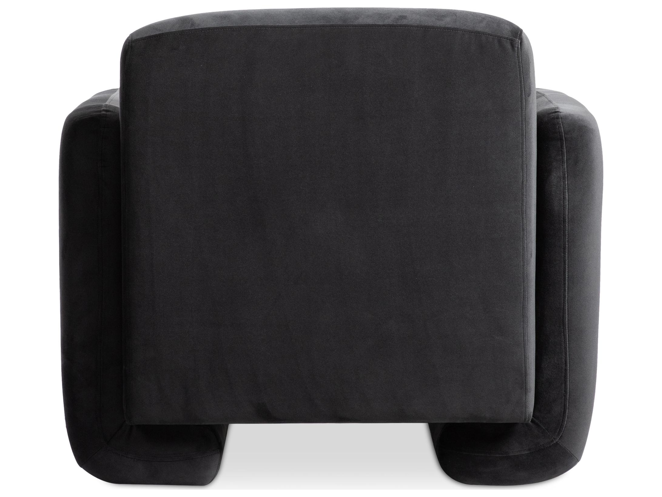 Moe's Home Fallon Gray Fabric Accent Chair