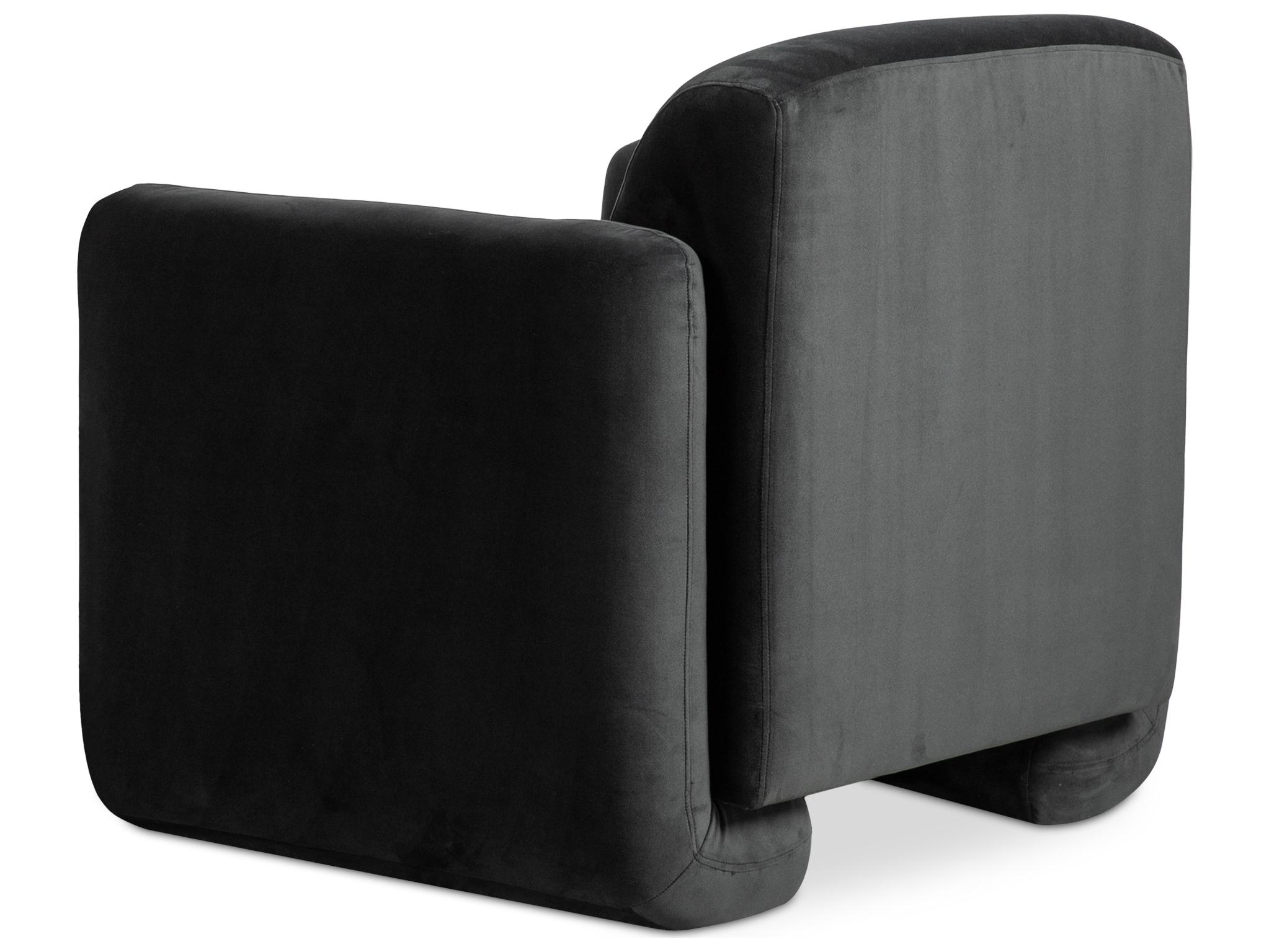 Moe's Home Fallon Gray Fabric Accent Chair