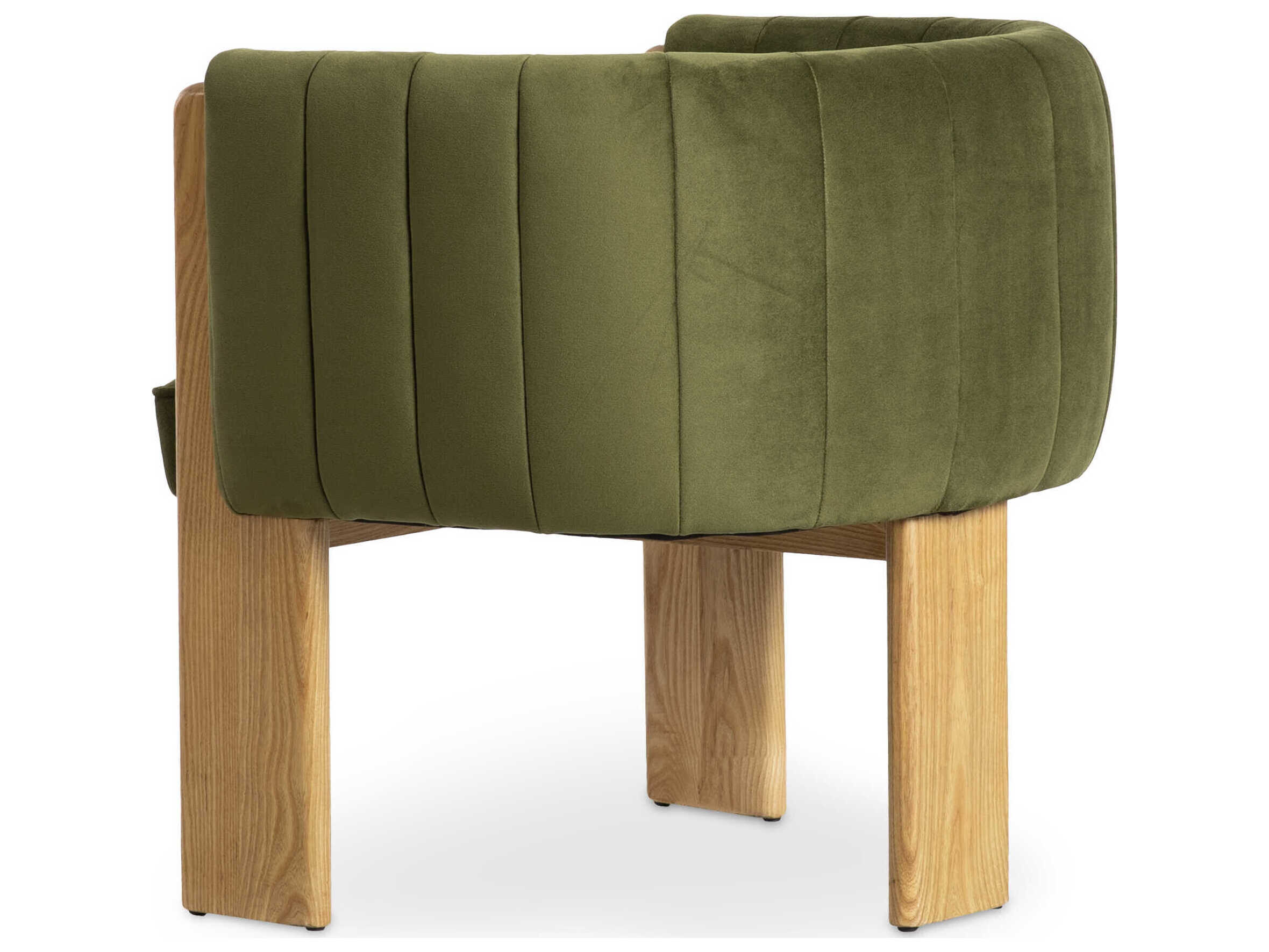 Moe's Home Sofi Green Fabric Accent Chair