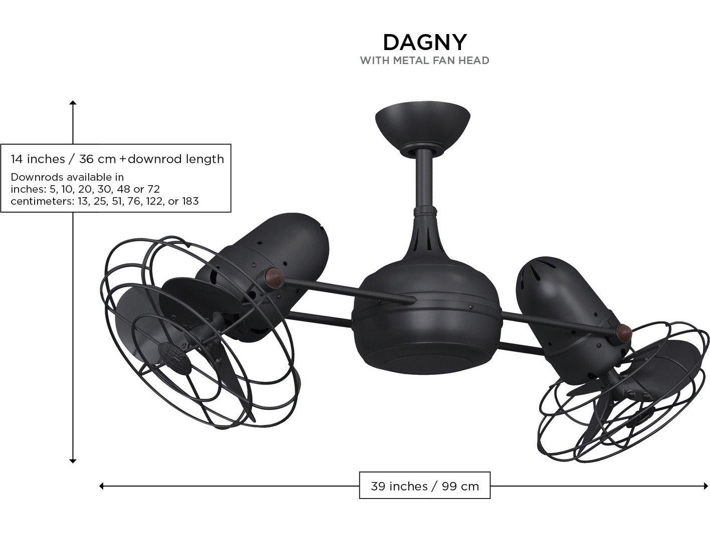 Matthews Fan Dagny 40" Ceiling Fan