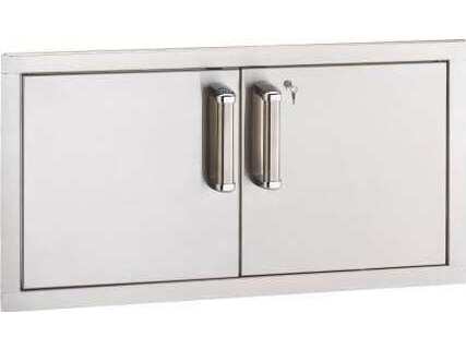 Fire Magic Flush Double Access Doors with Lock