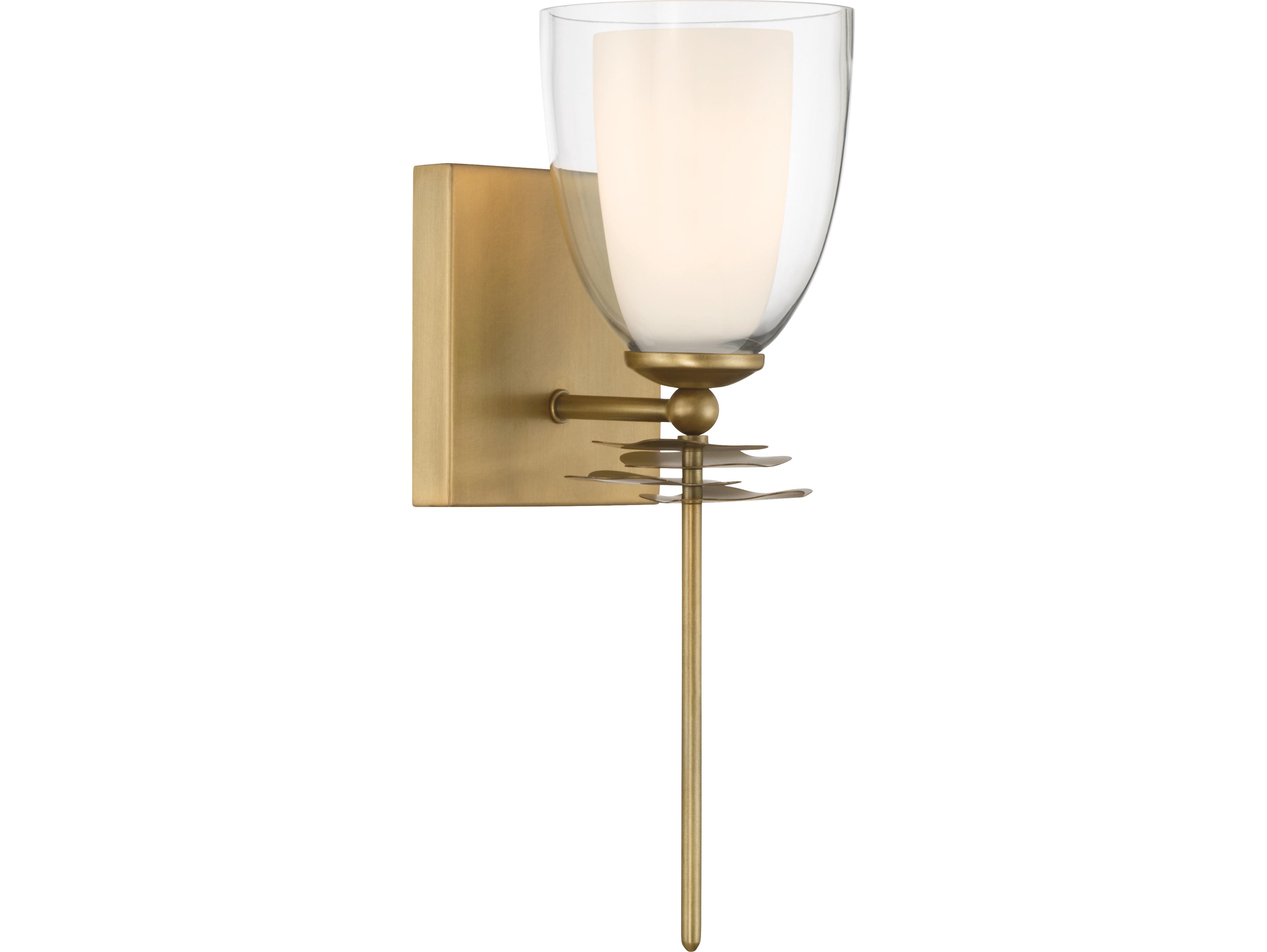 Minka Lavery Elowen 1-Light Legacy Brass Wall Sconce